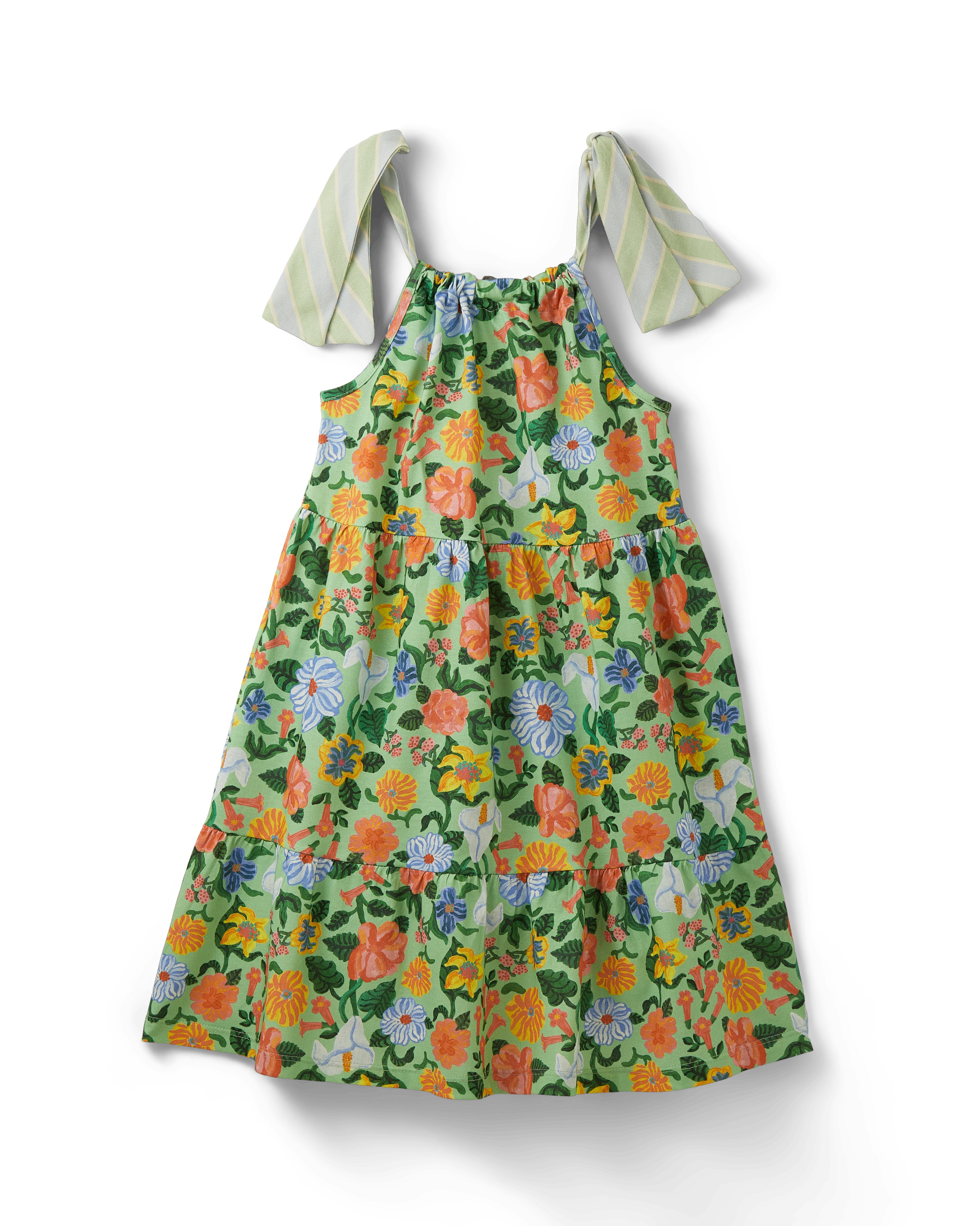 Vestido Malha Floresceu