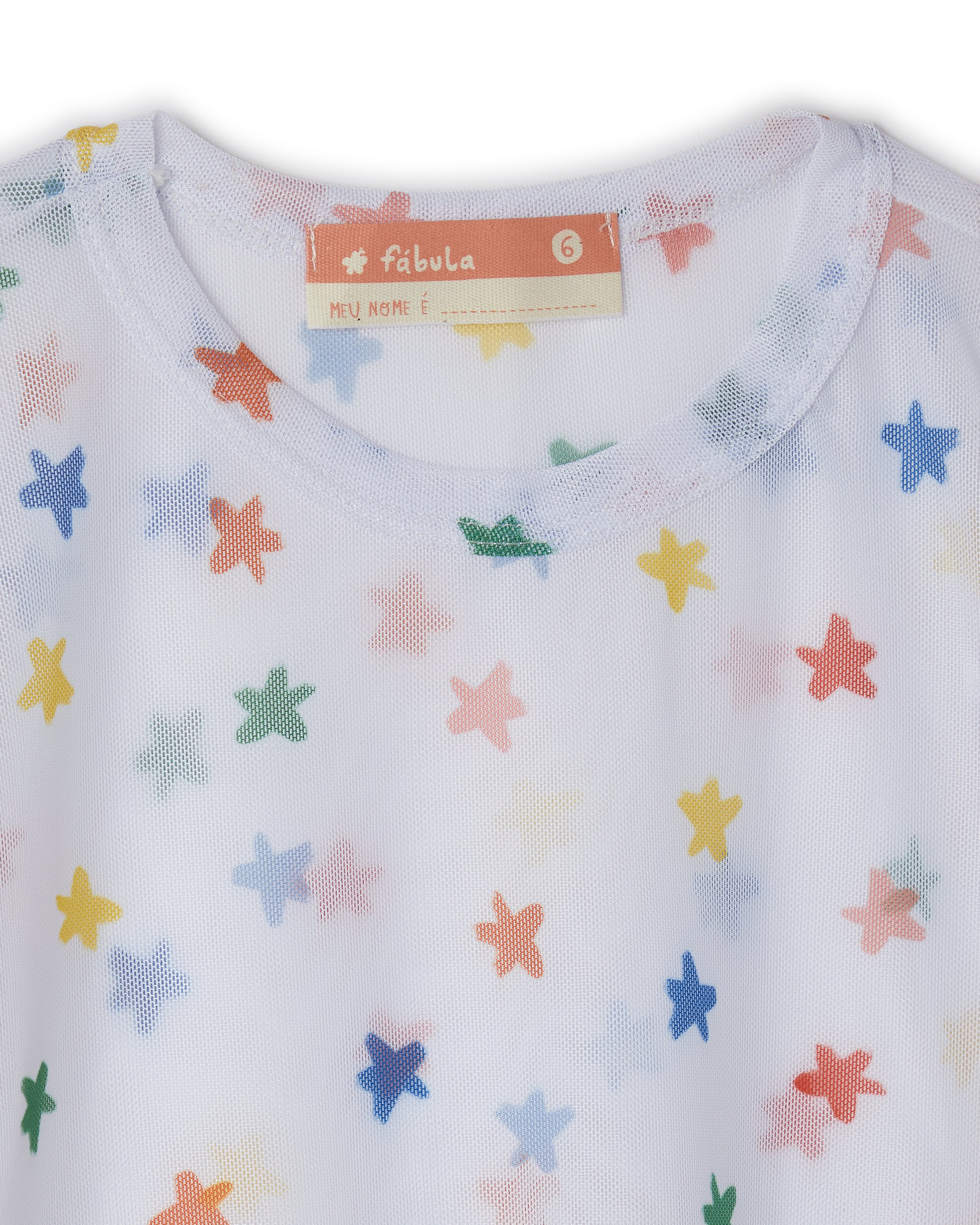 Blusa Tule Estrelitas