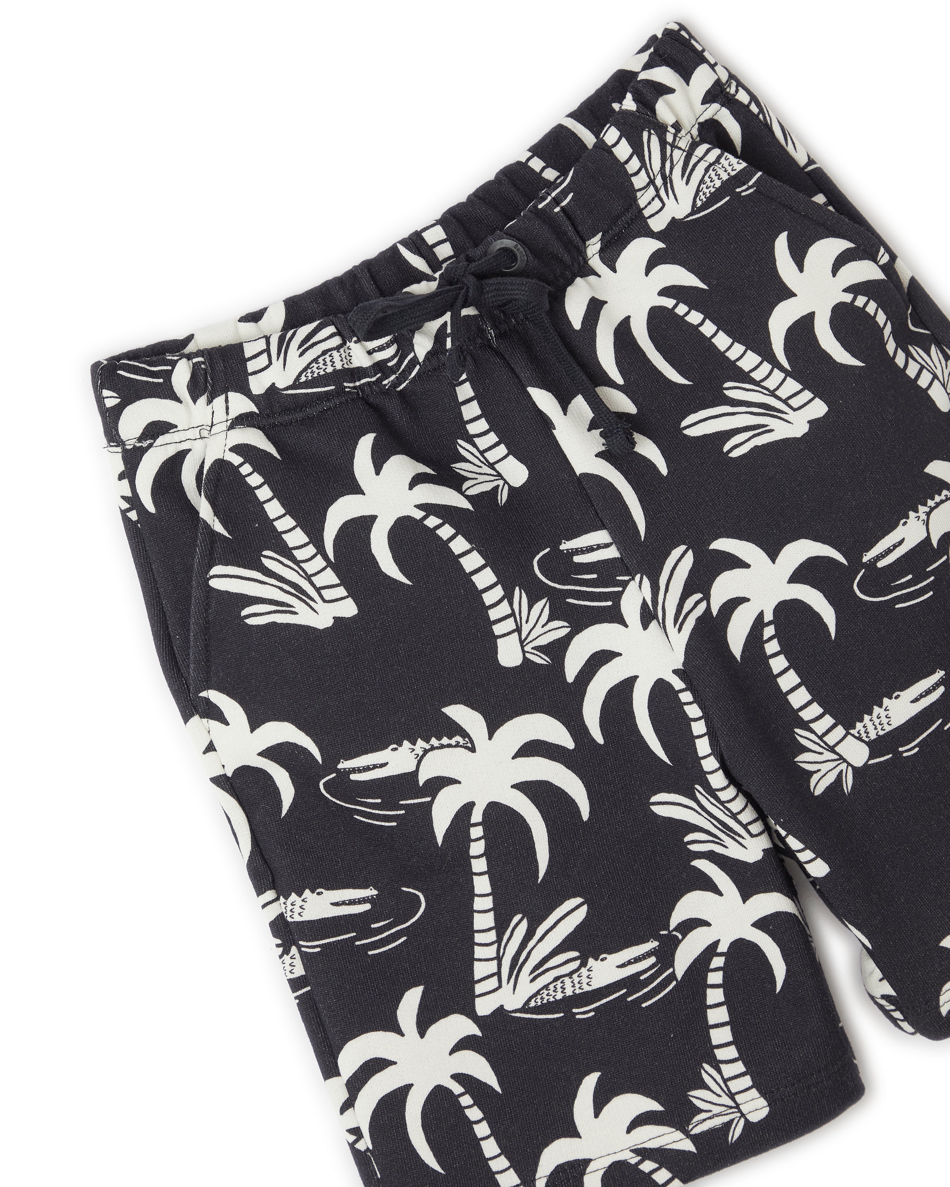 Bermuda Moletom Escondidinho Preto