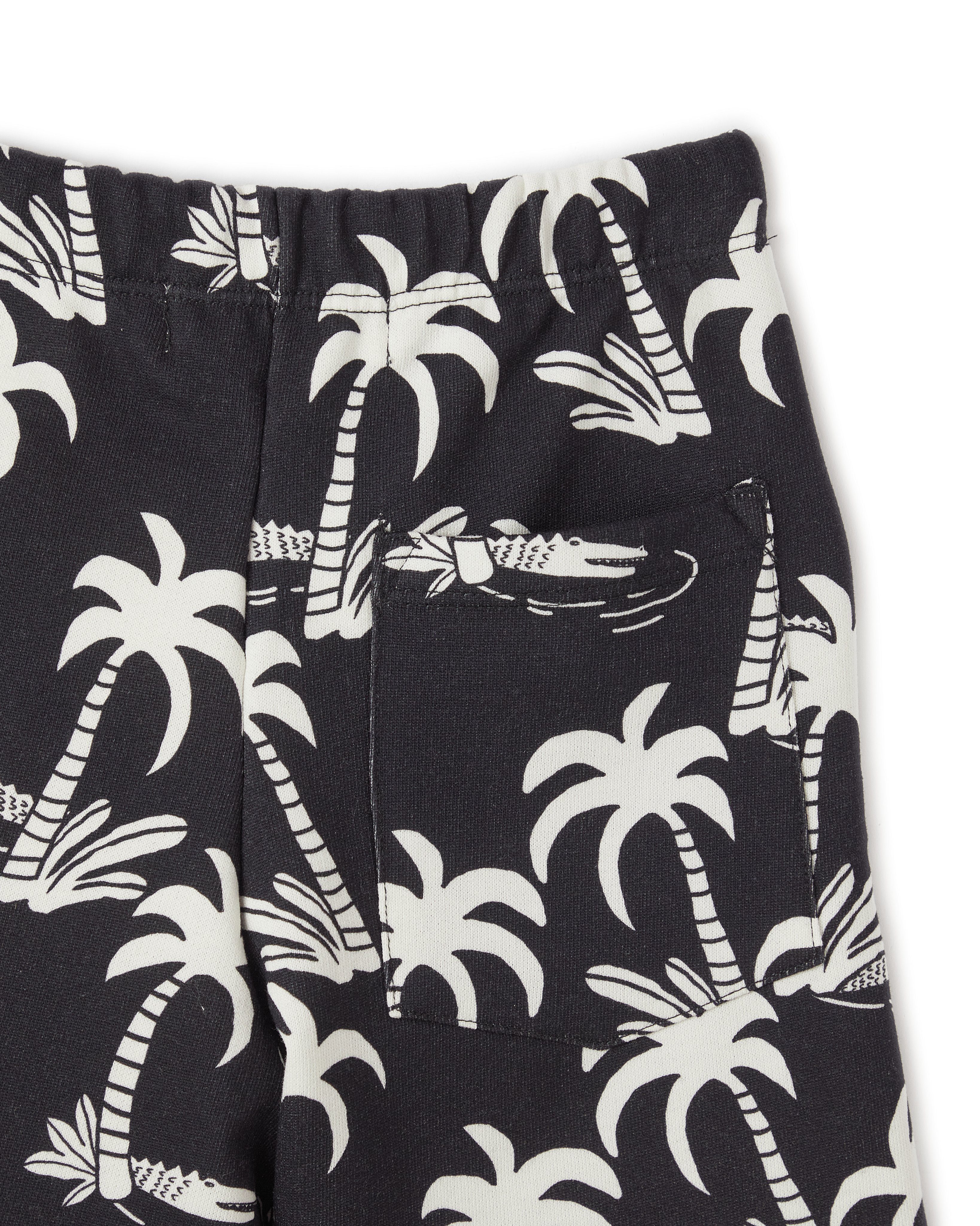 Bermuda Moletom Escondidinho Preto