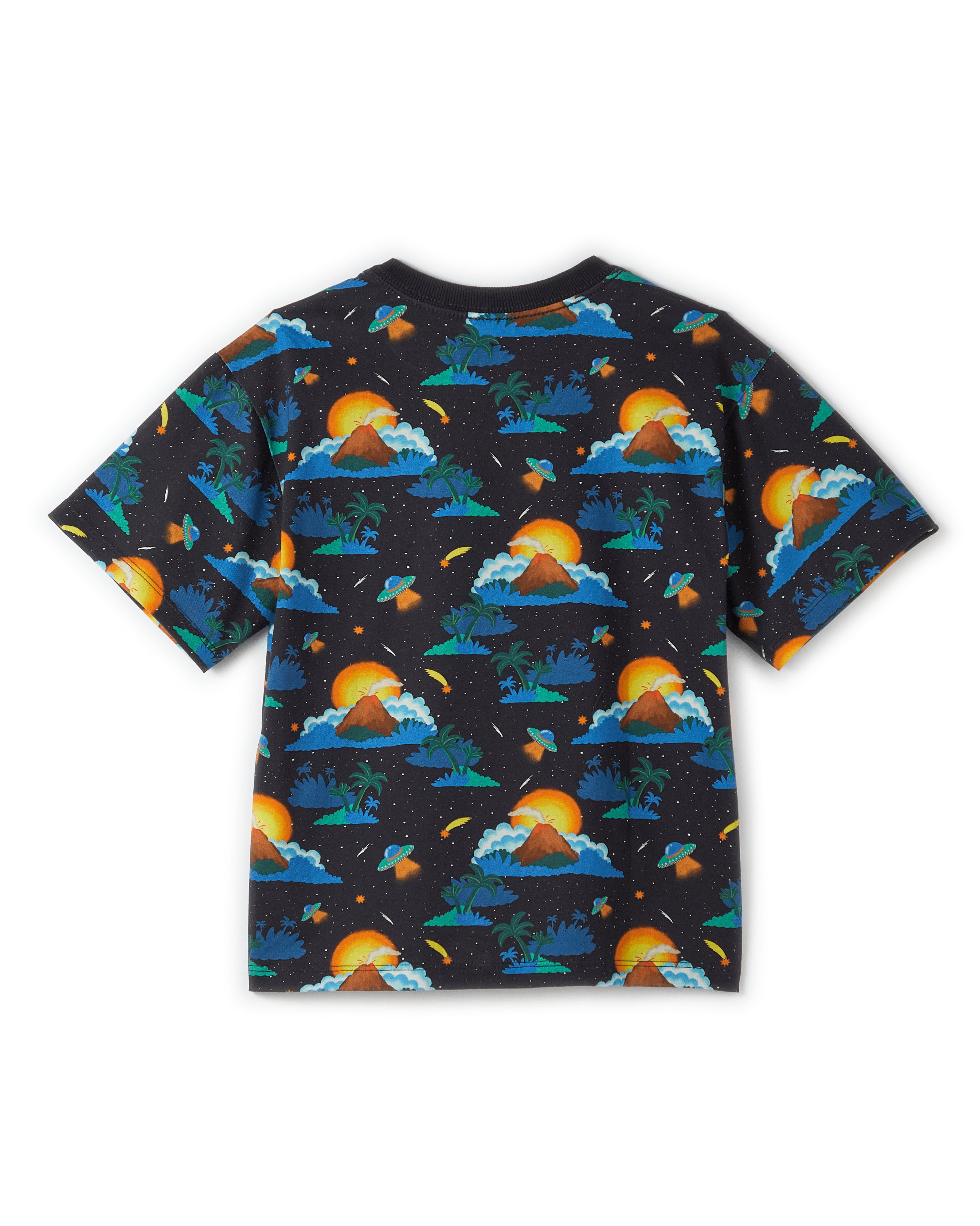 Camiseta Lava Preto