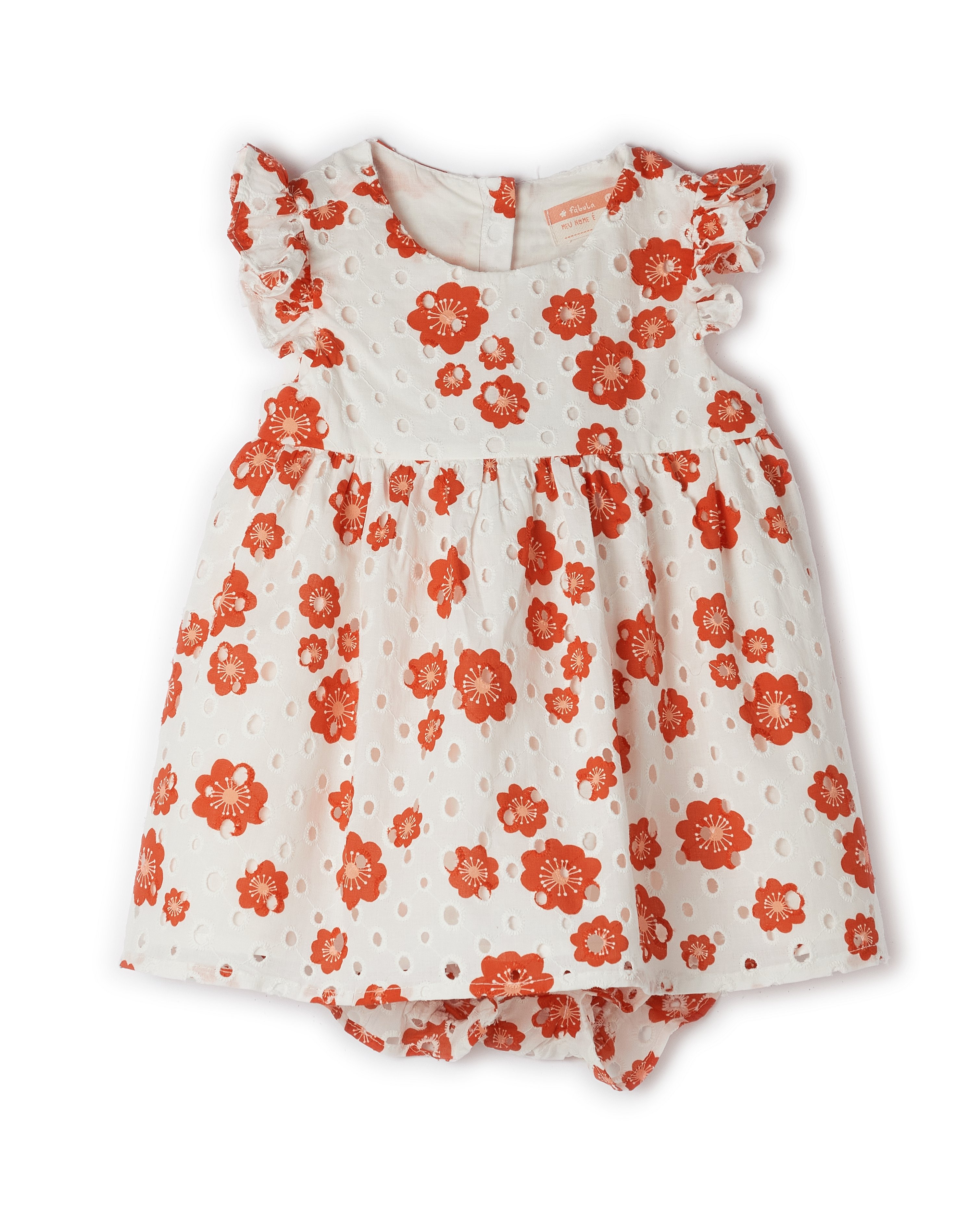 Vestido Bebe Laise Florinha
