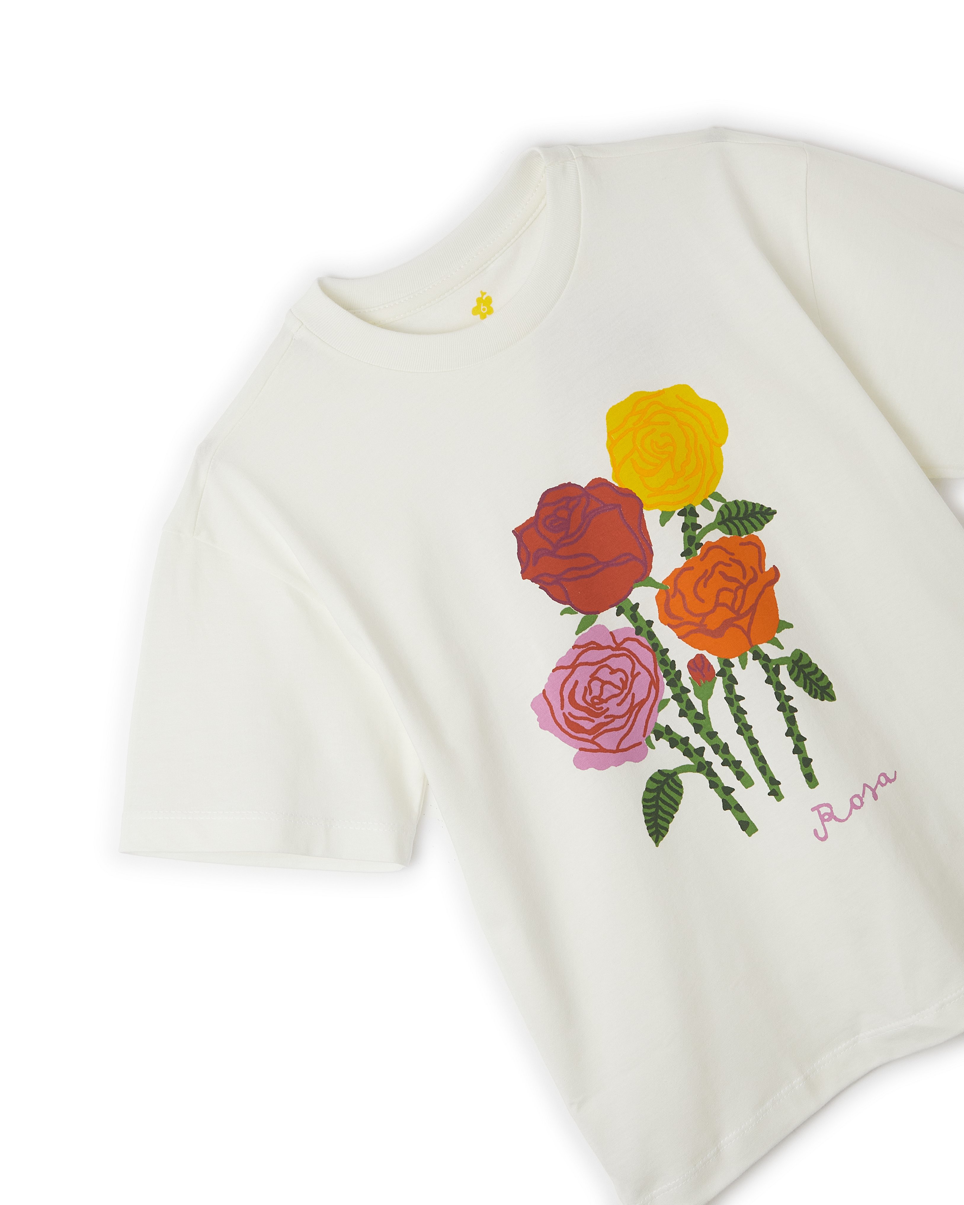 Blusa Silk Rosas