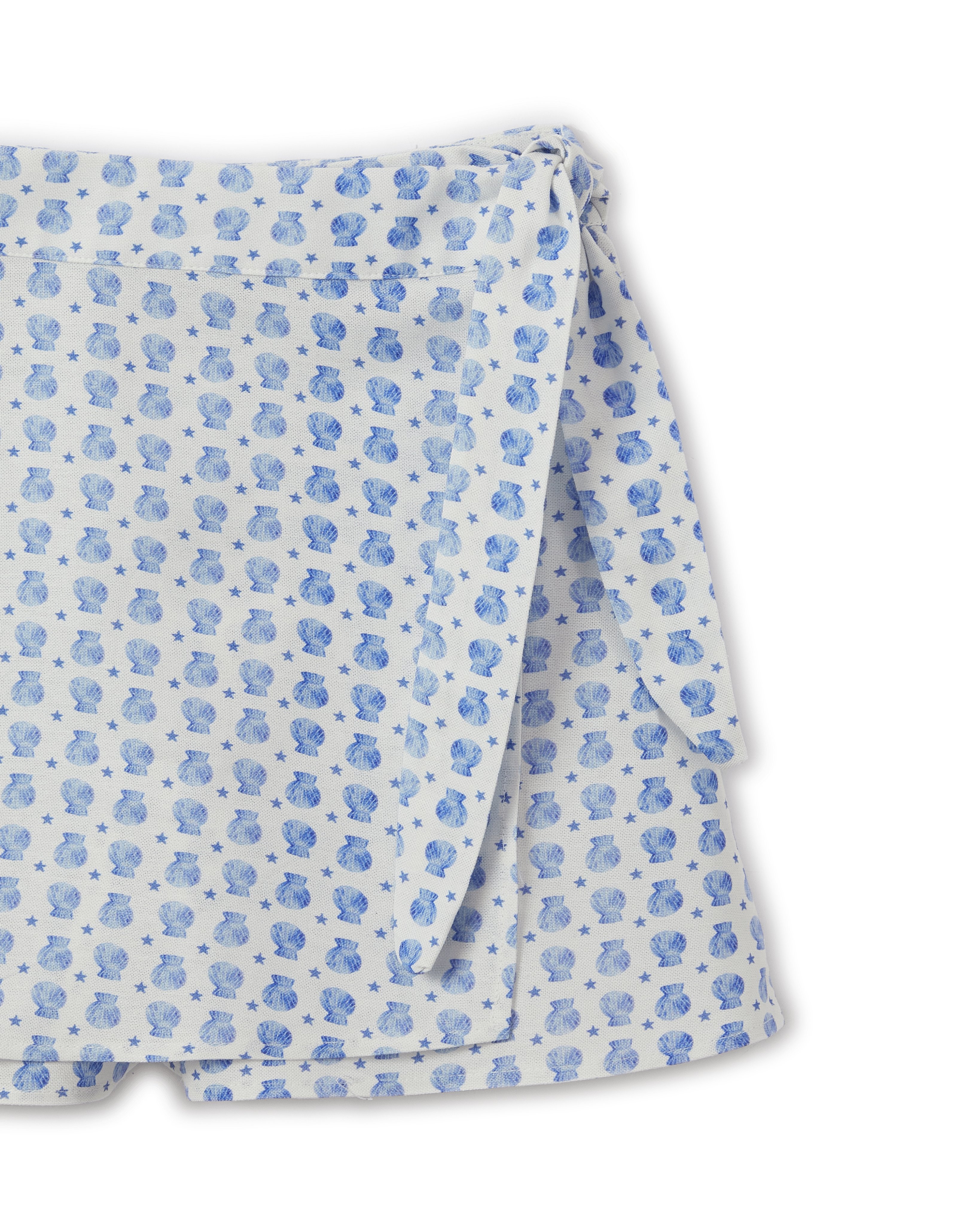 Short Saia Concha Estrelas