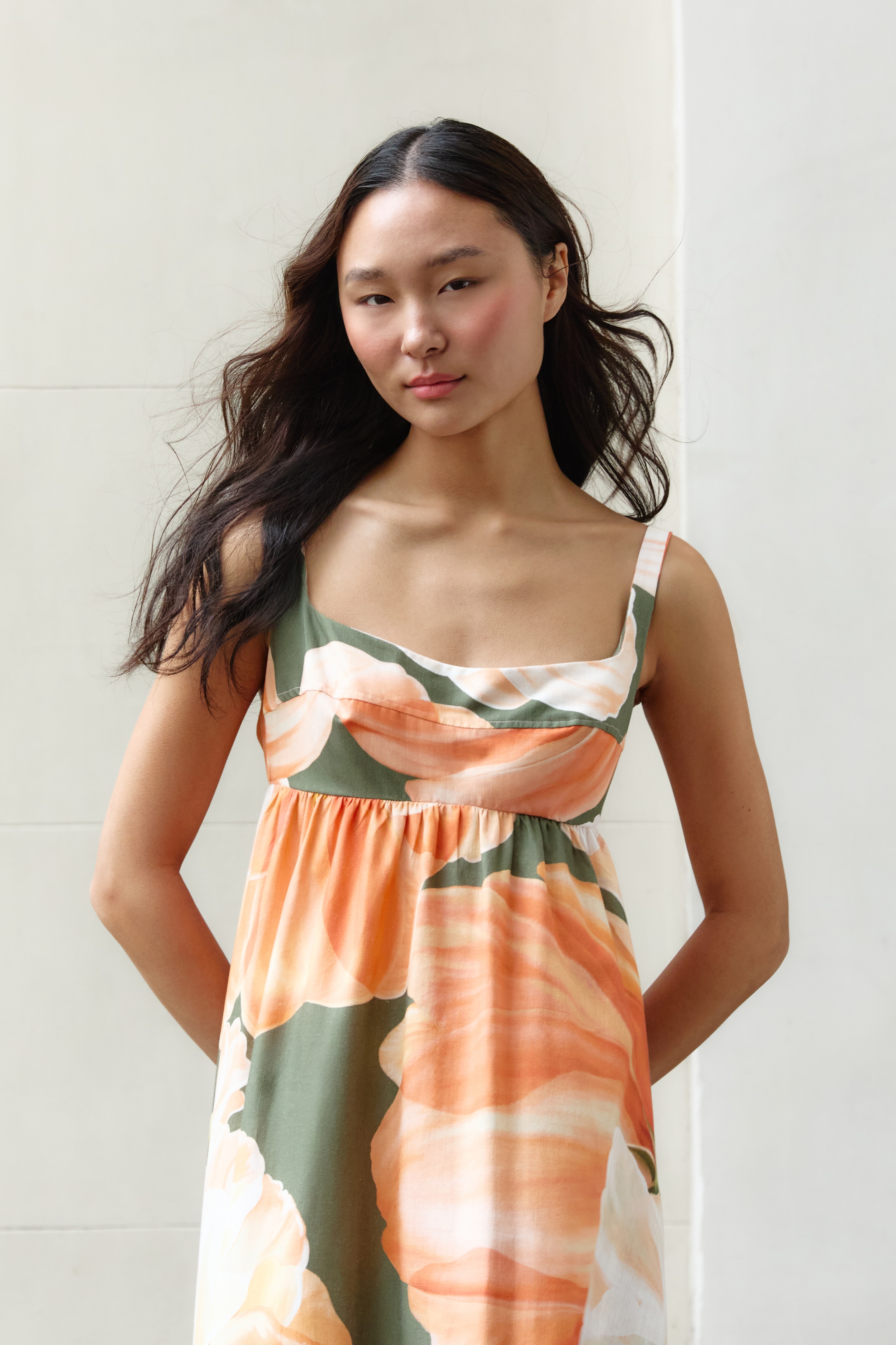 Vestido Longo Estampado Amarilis