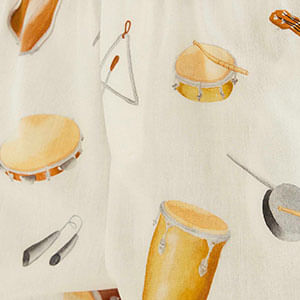 Short Estampado Som Do Rio