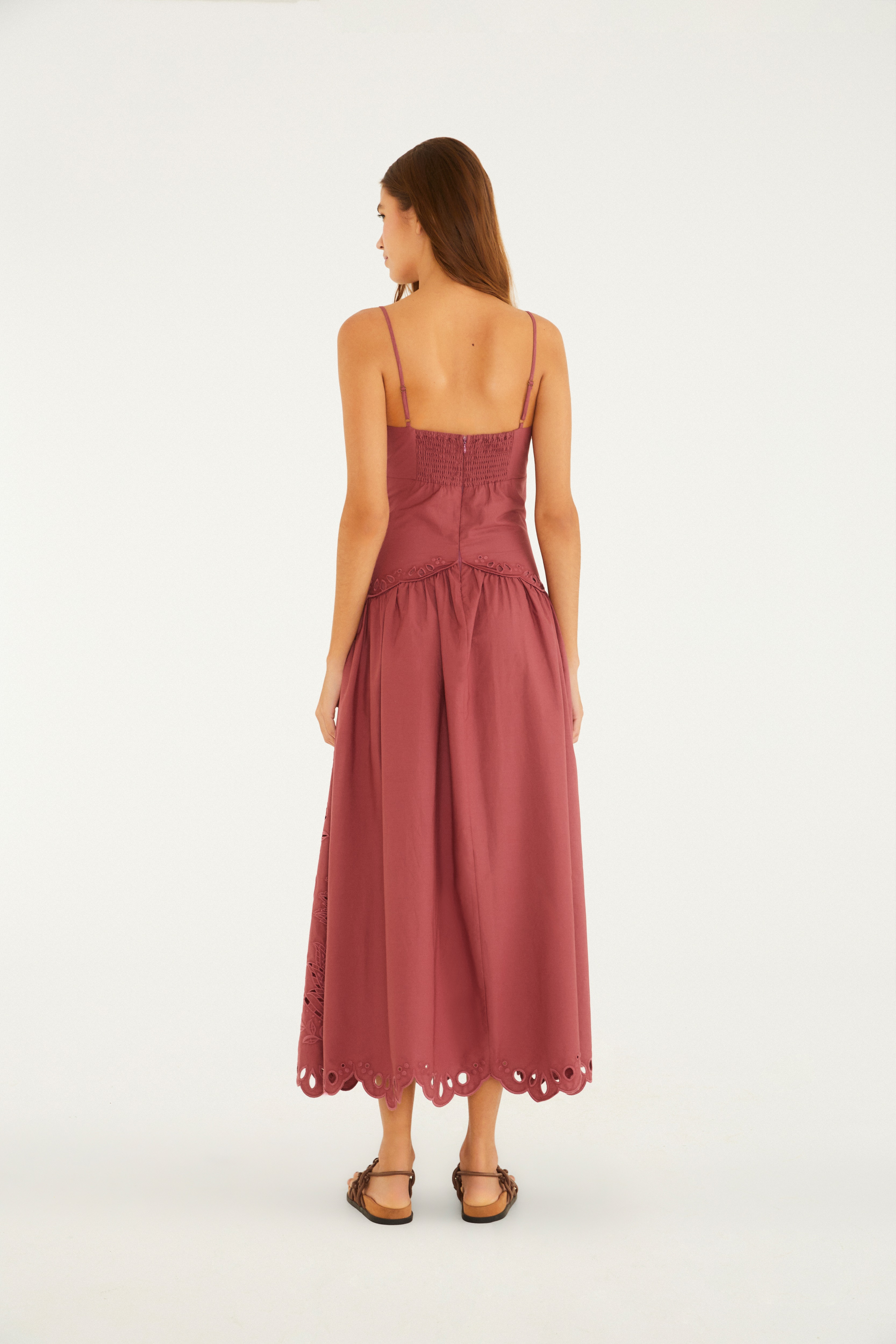 Vestido  Richelieu Camafeu