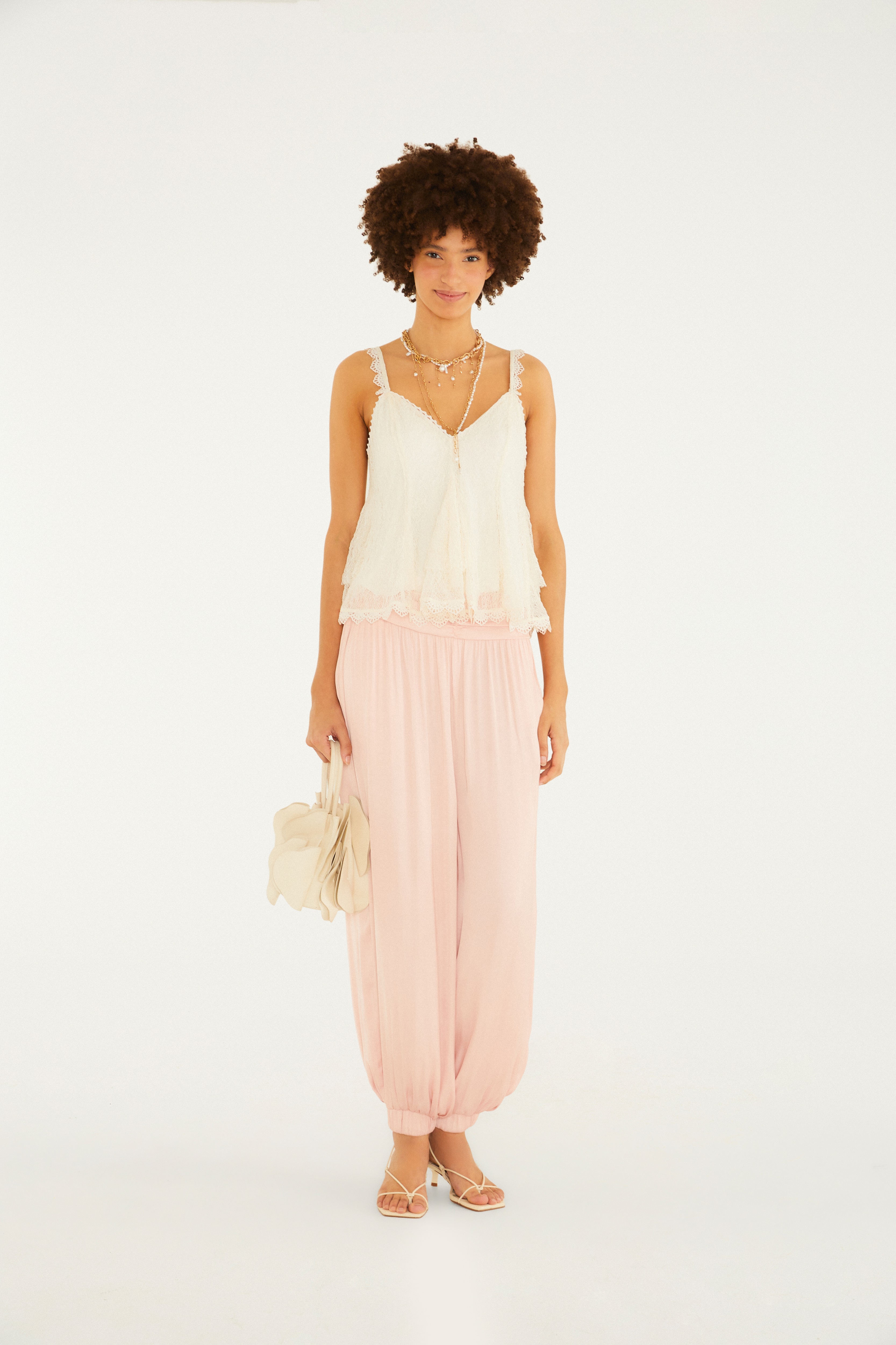 Blusa Nesgas Rendada
