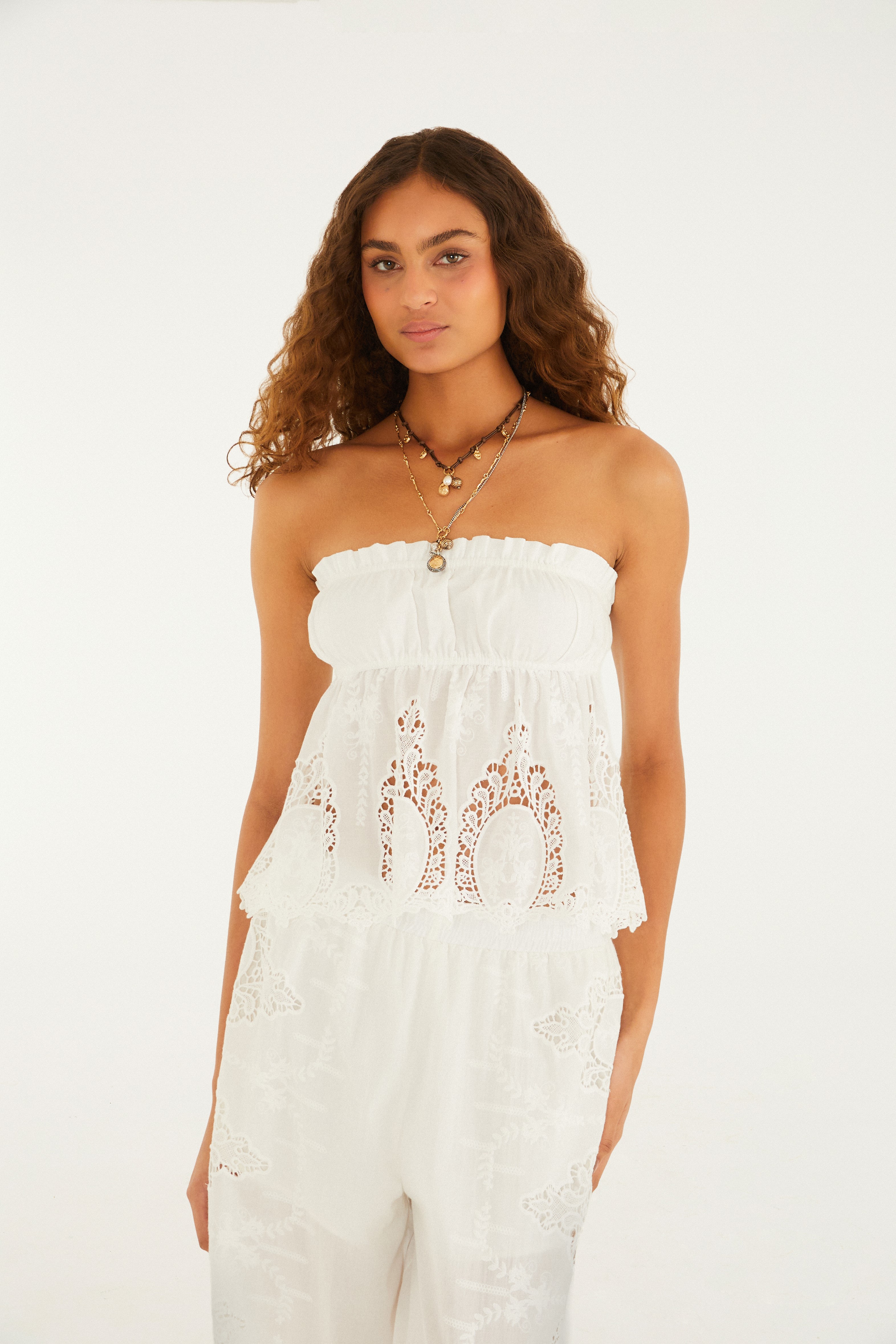 Blusa Artesanal Camafeu