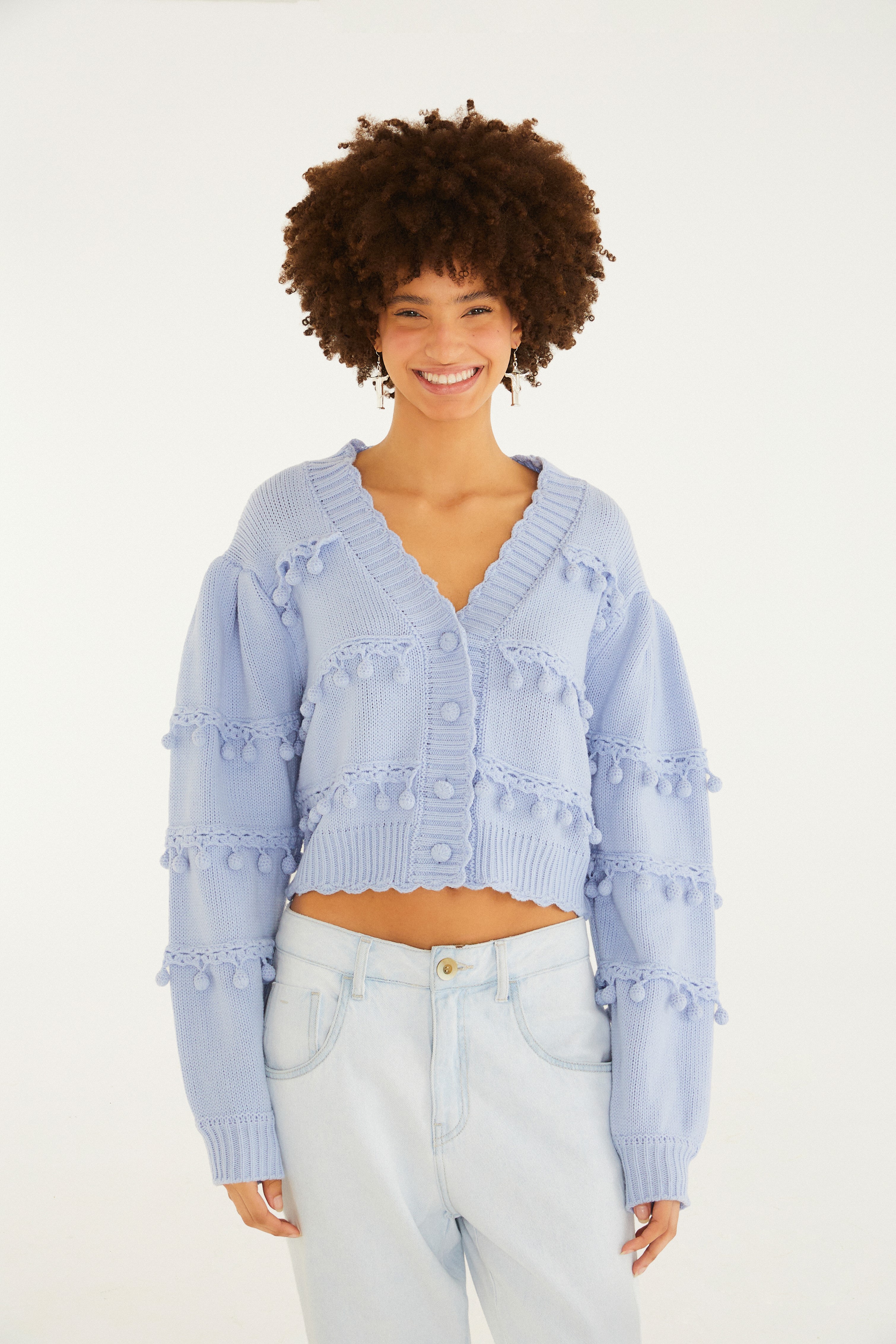 Cardigan Tricot Artesanal