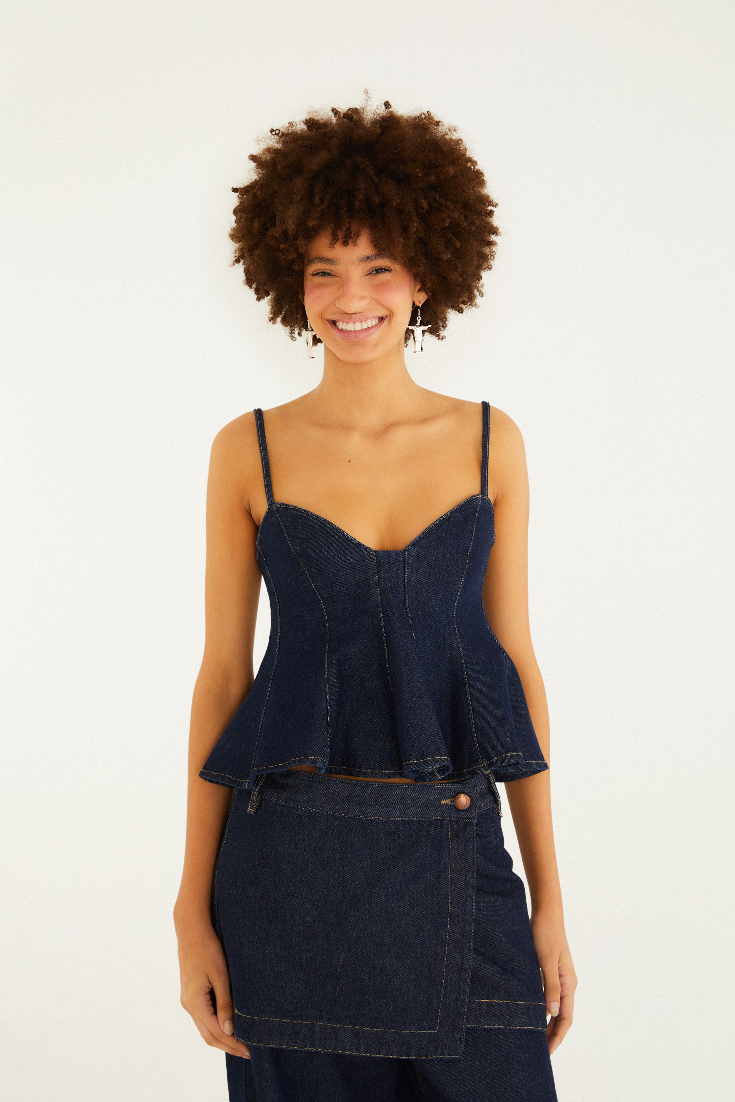 Blusa Jeans Original