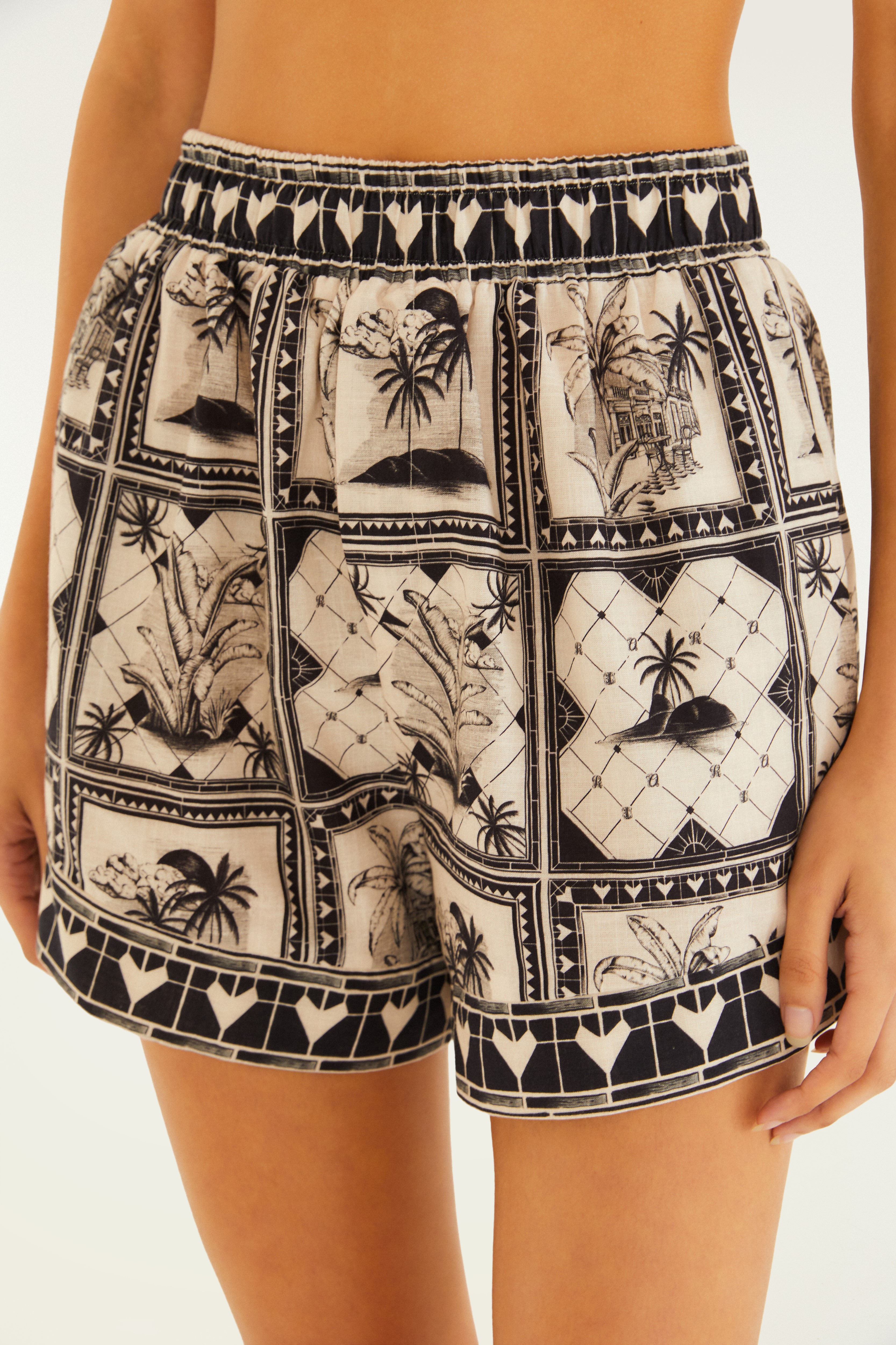 Short Estampado Rio Clássico