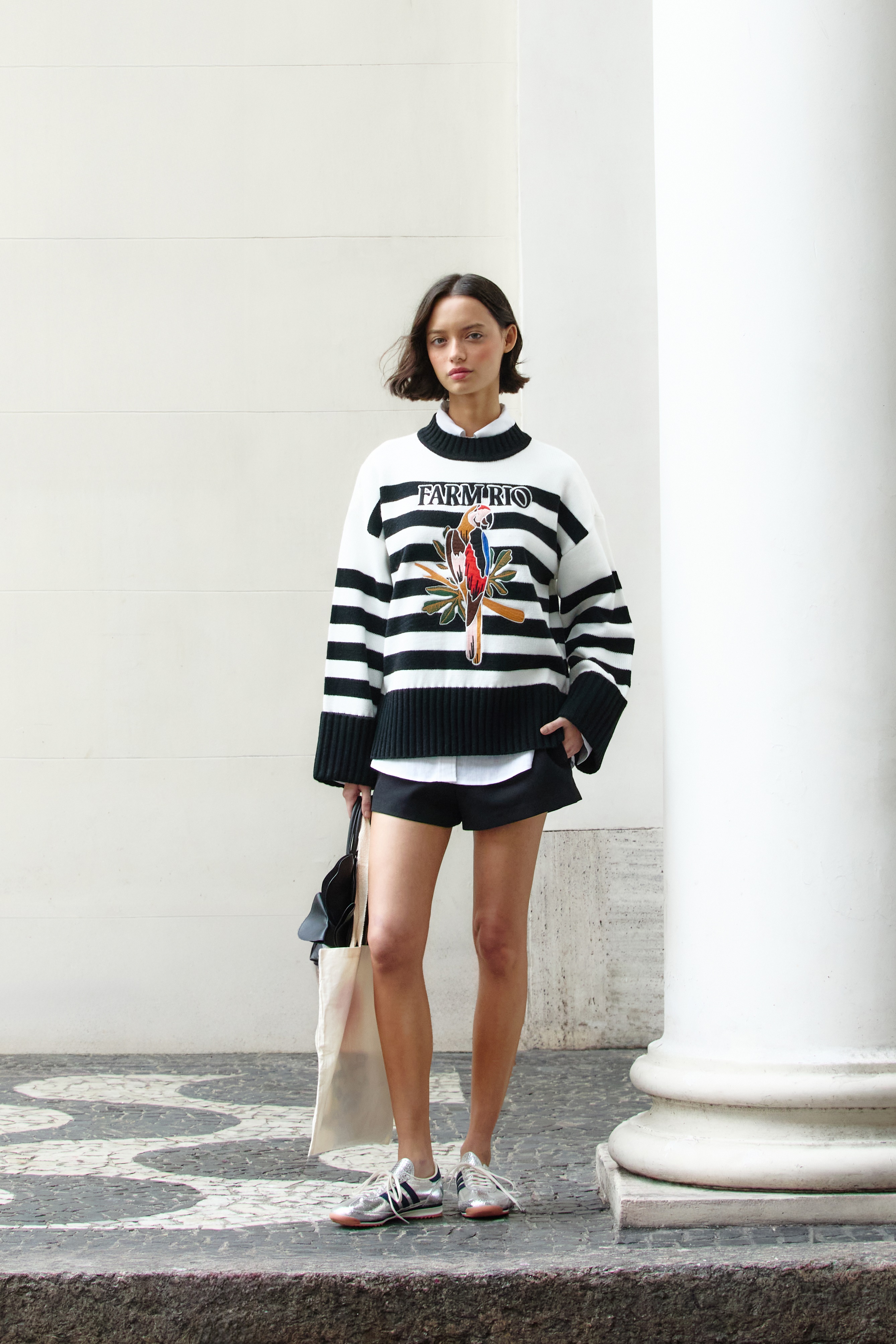 Short Saia Pregas