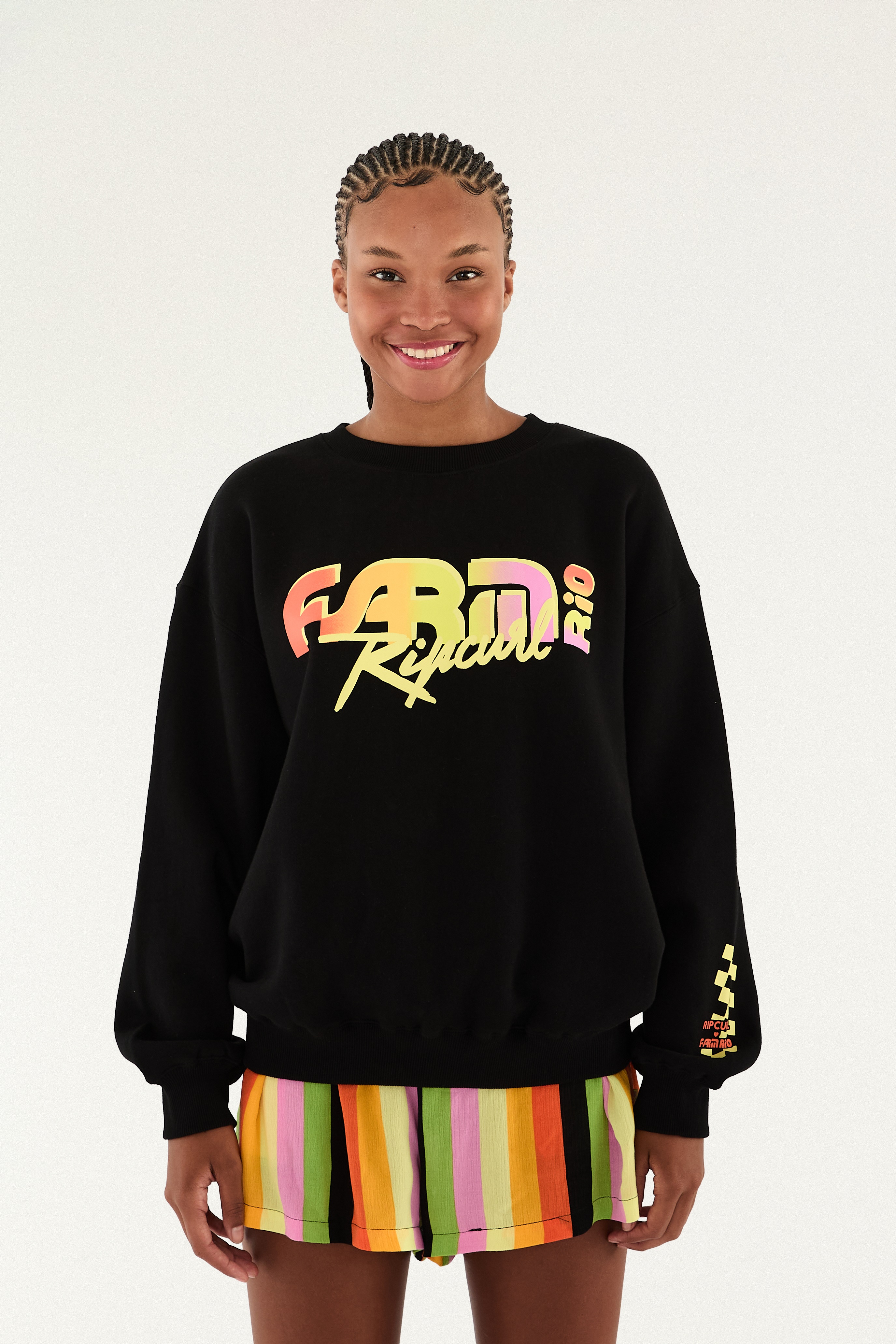 Moletom Carioca Oversized Crew