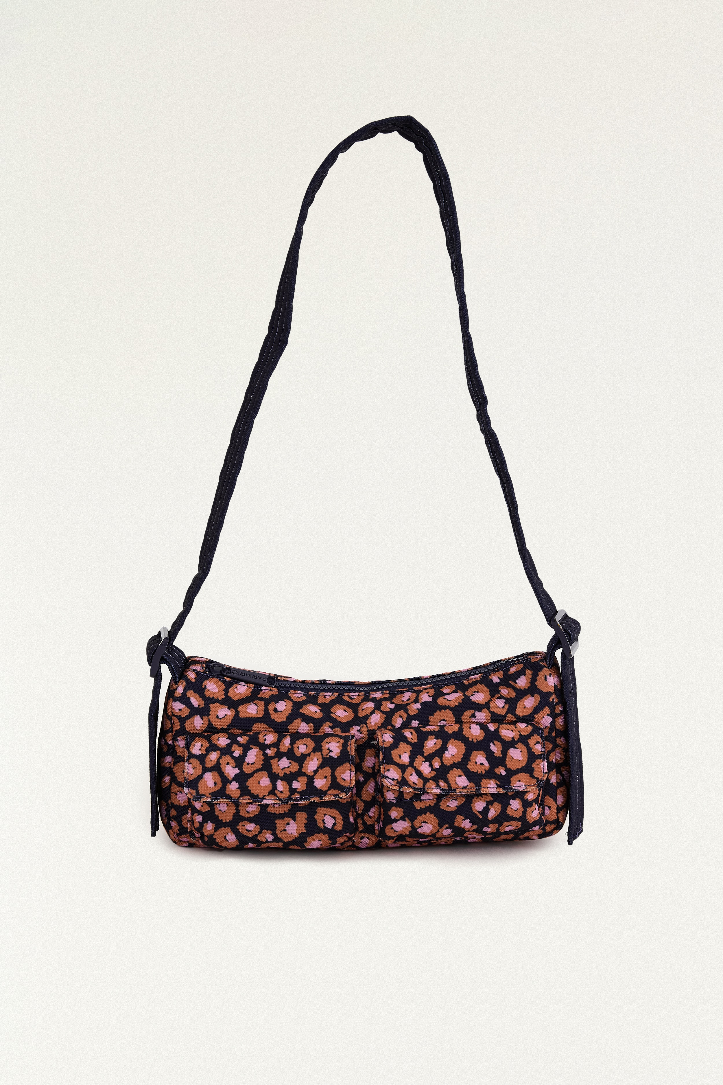 Bolsa Baguete Leopardo Pop