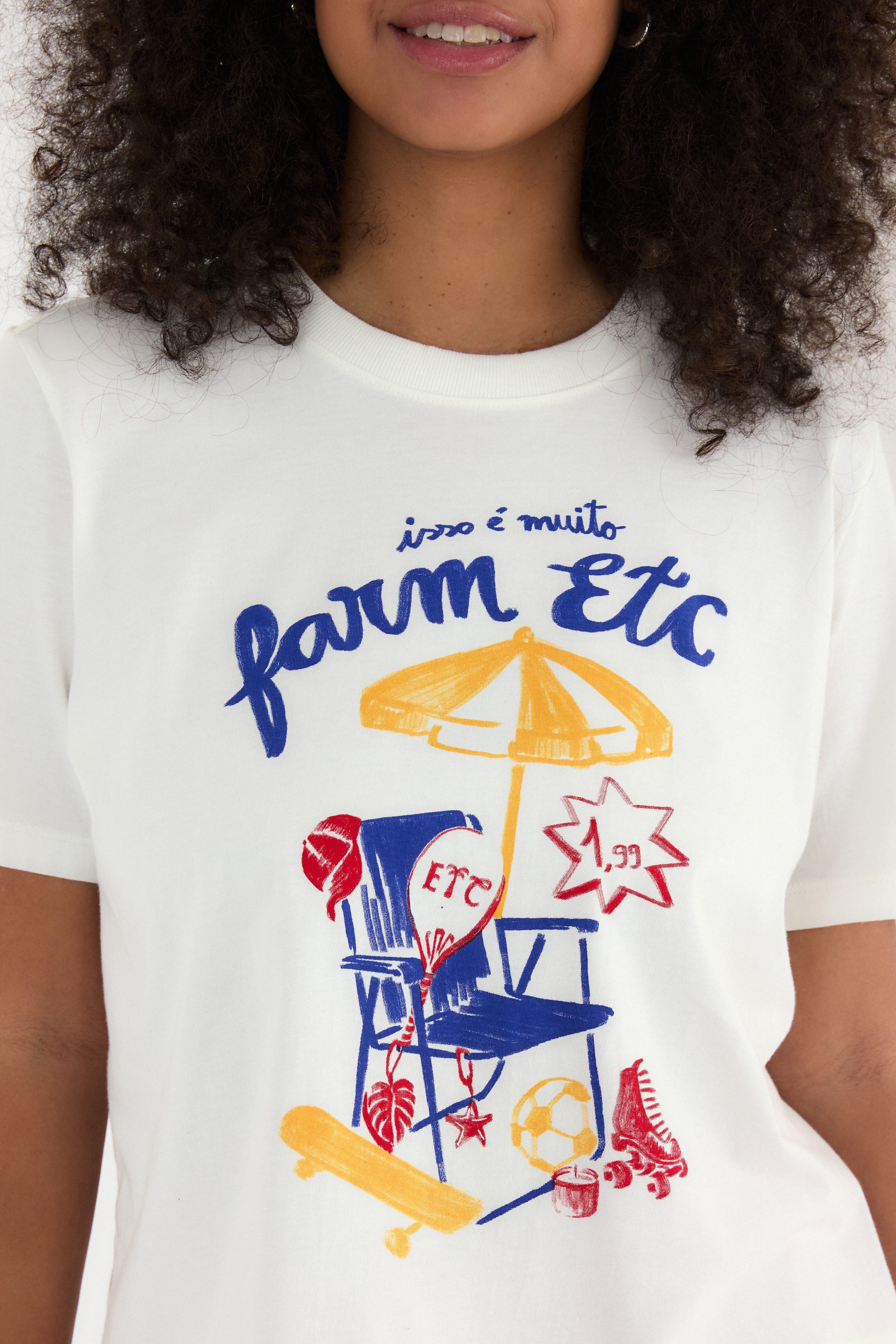T-Shirt Prainha Silk Cacarecos