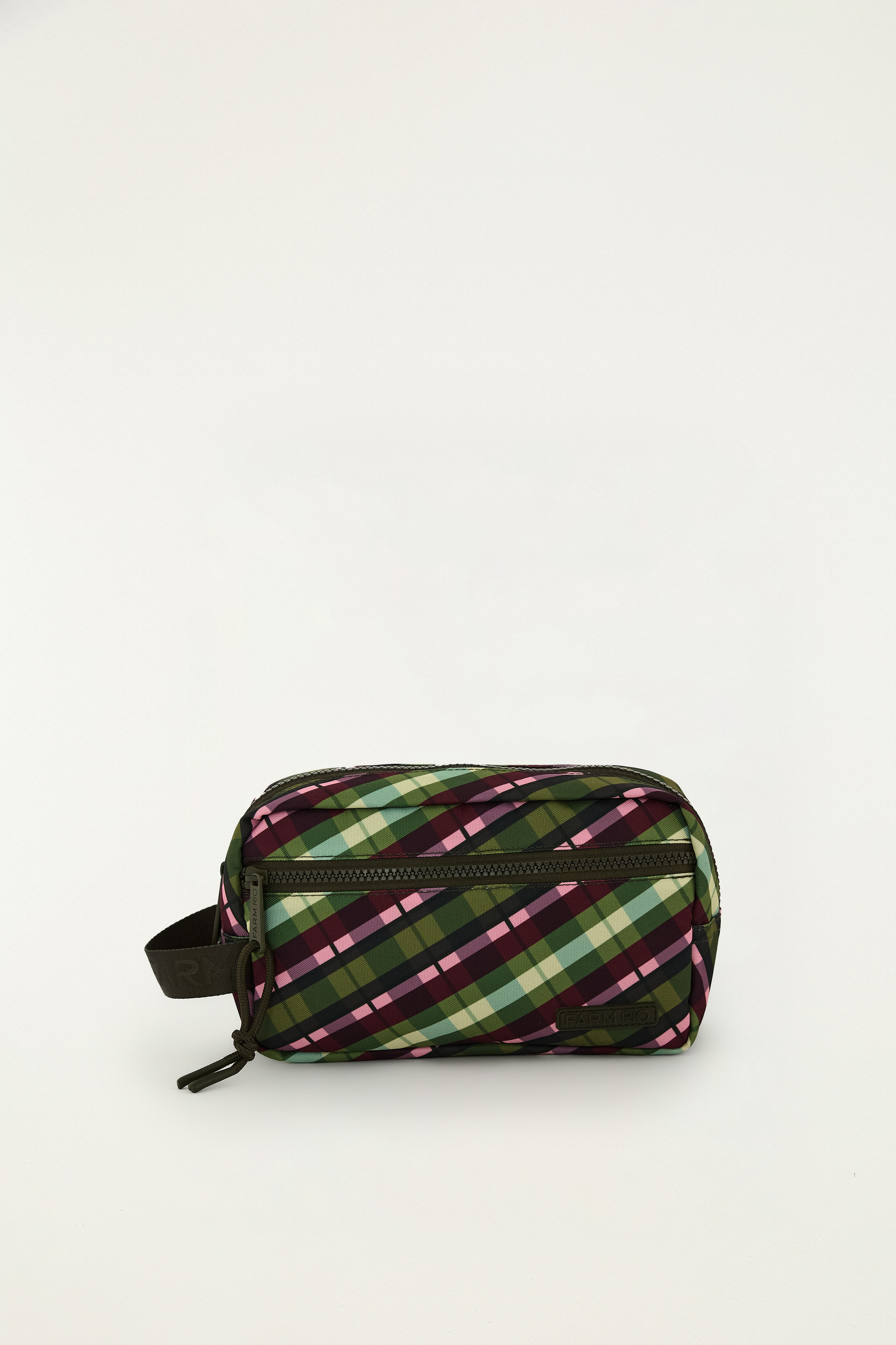 Necessaire Amo Xadrez Multicolorido