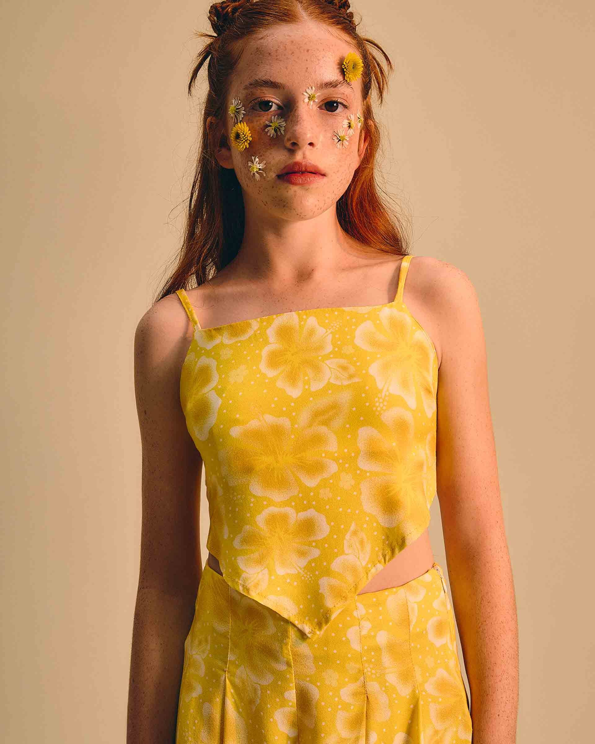 Short Flor De Sol