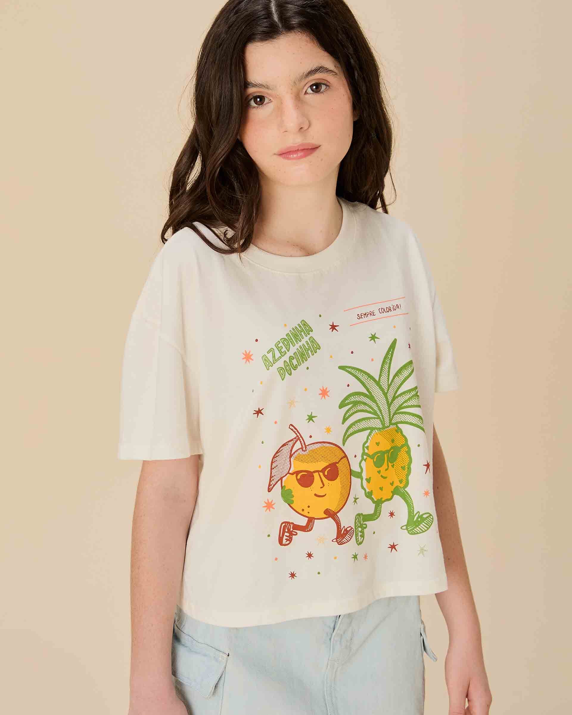 Camiseta Silk Azedinha Doce