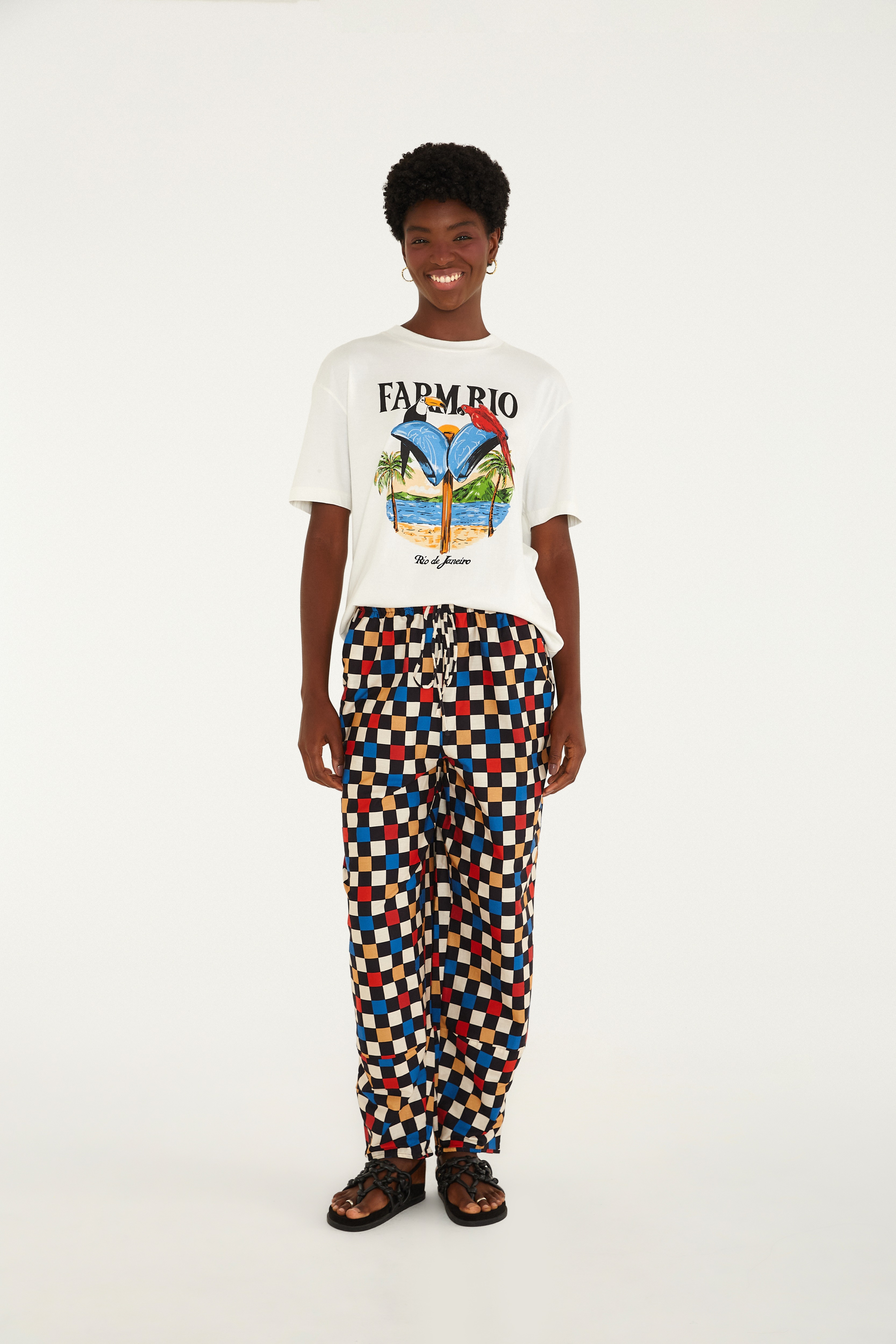 Calça Xadrez Samba
