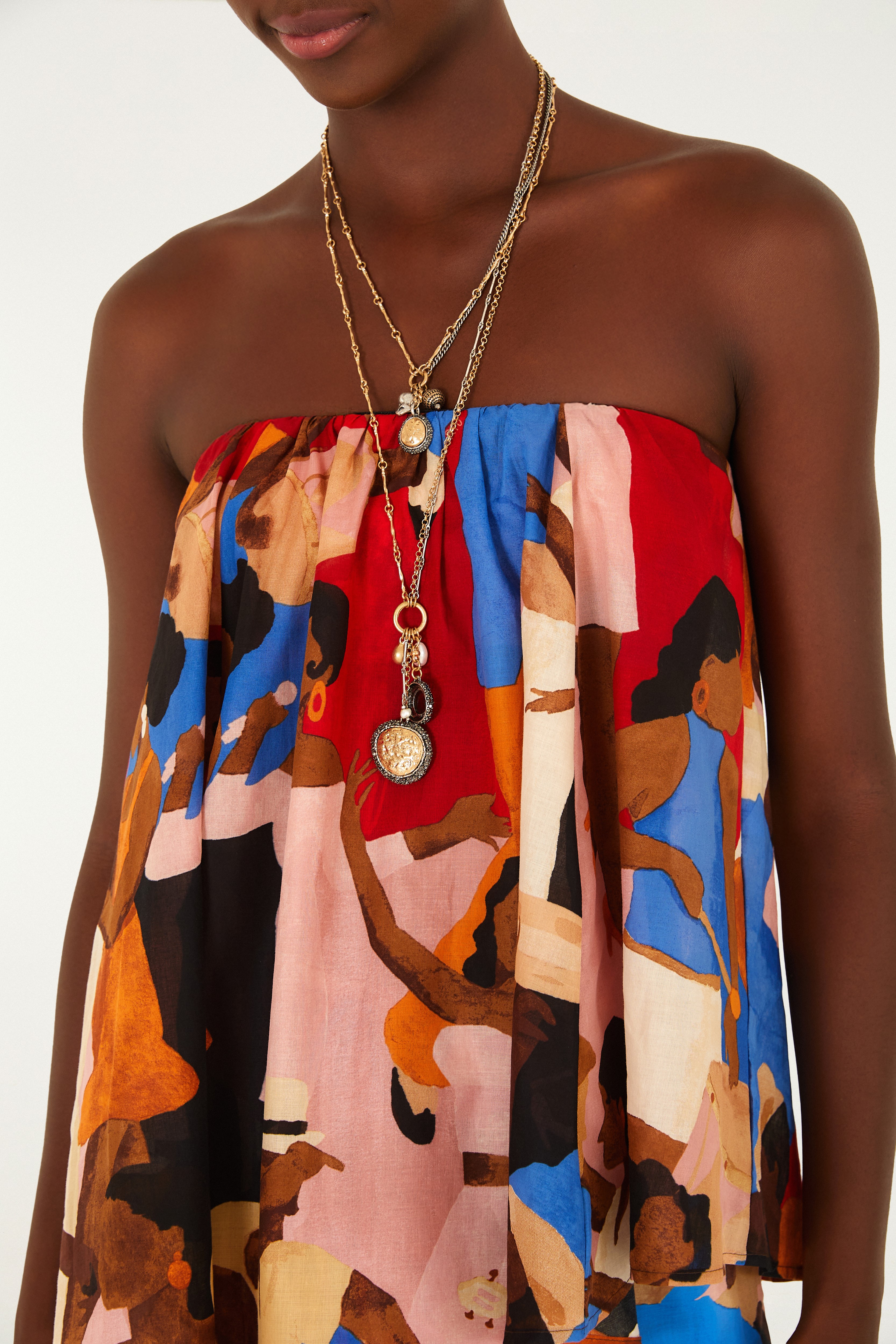 Blusa Estampada Samba No Pe