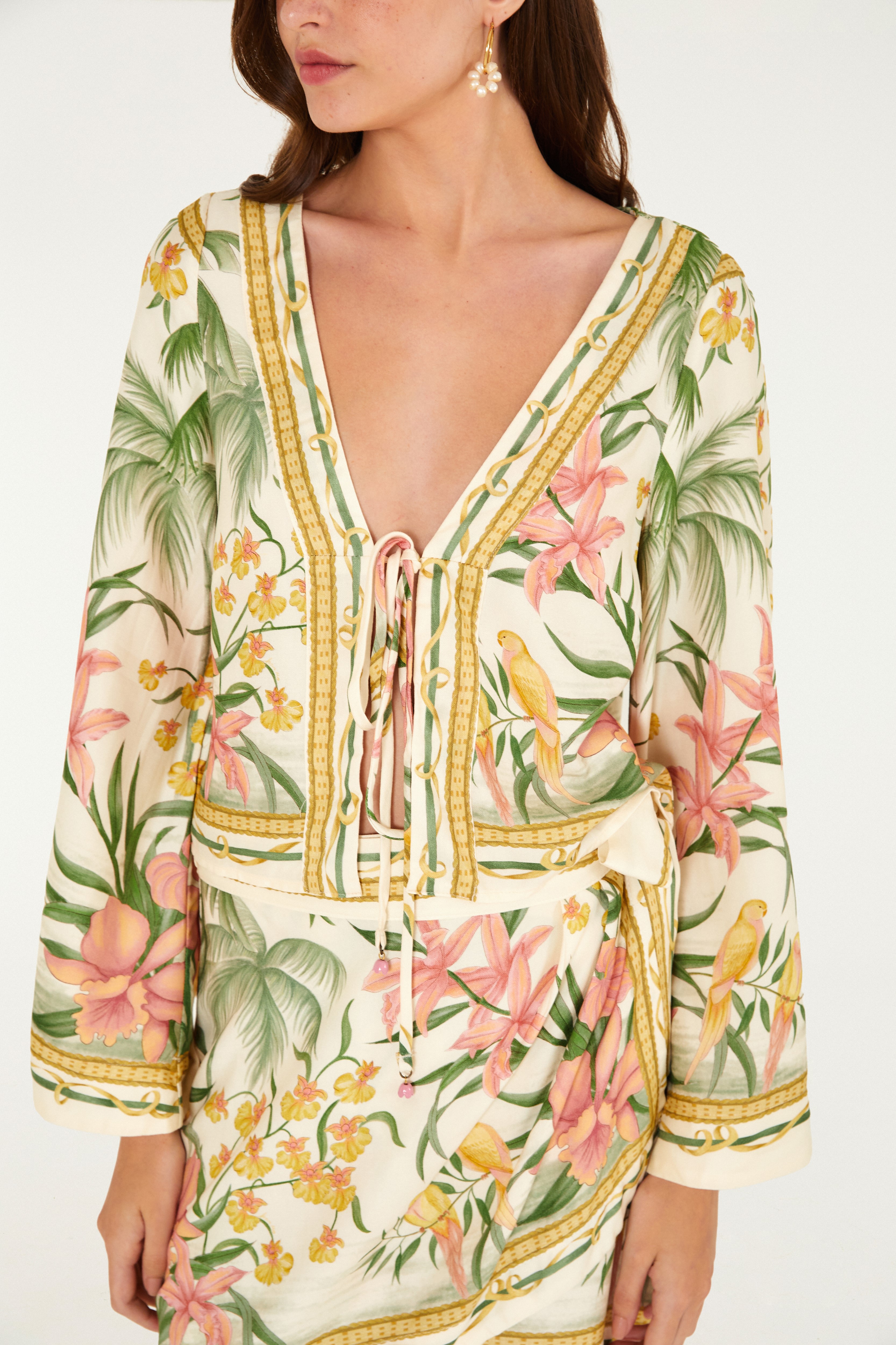 Blusa Estampada Capri