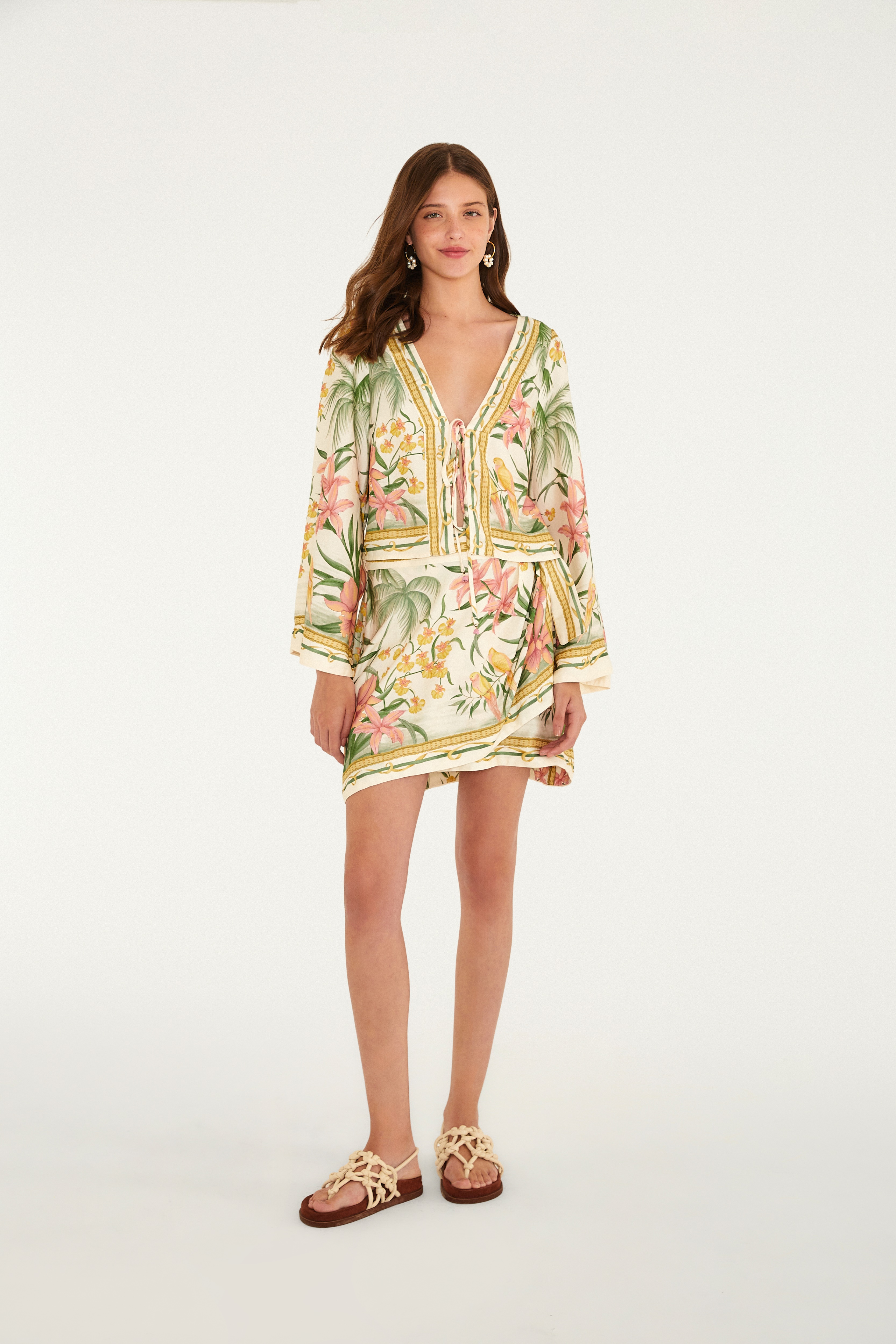 Saia Estampada Capri