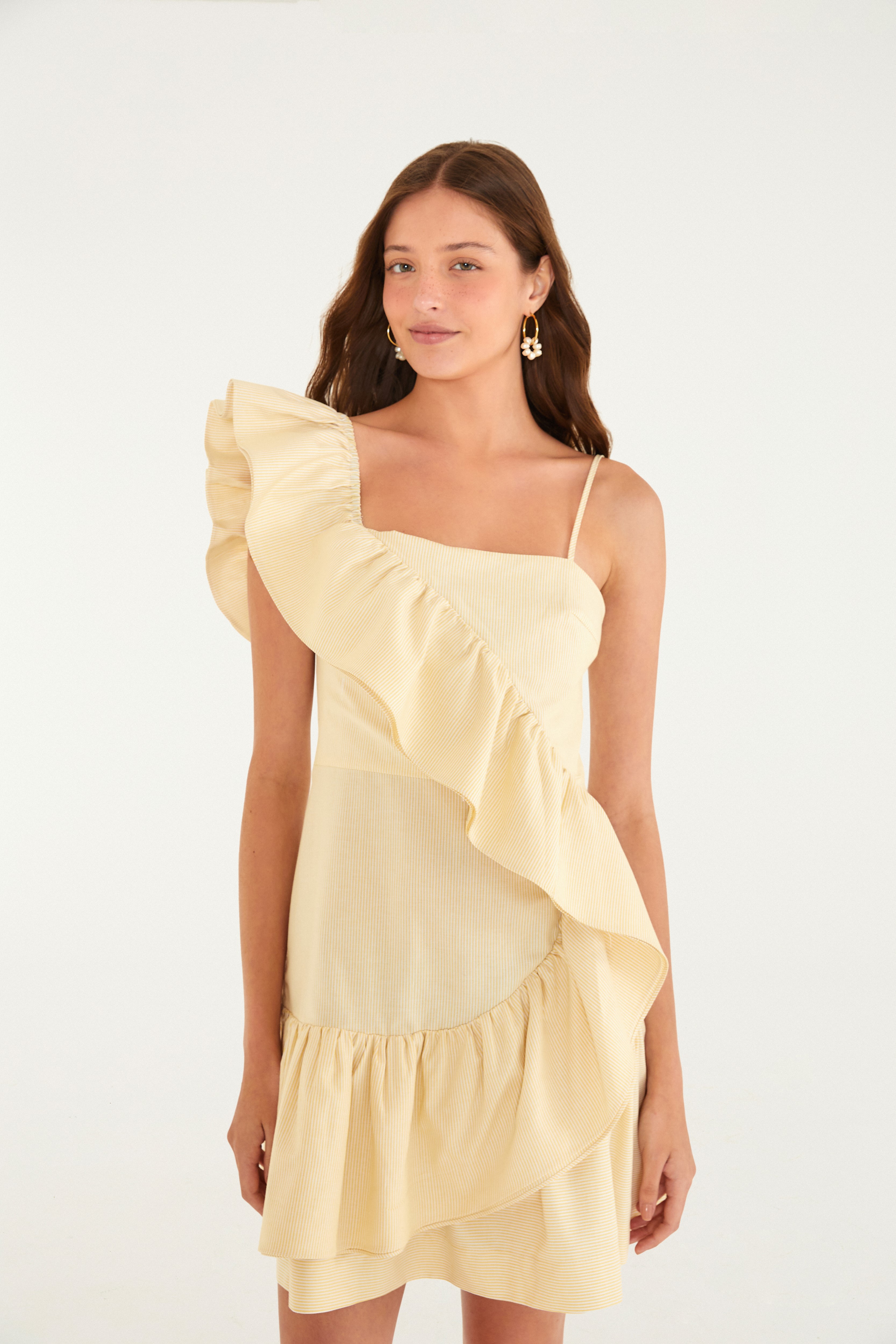 Vestido Curto Listra Alexia