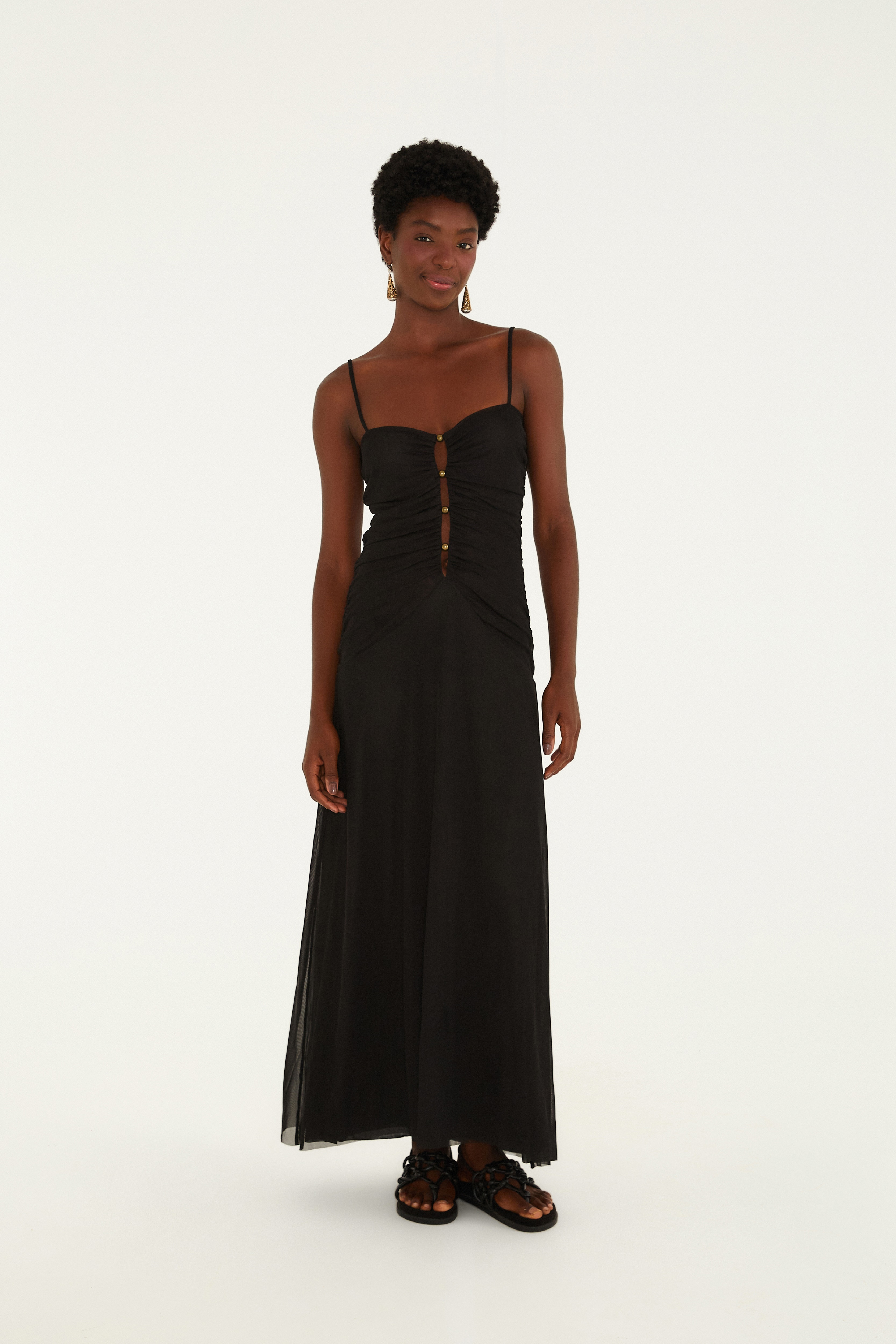 Vestido Tule Alcinha