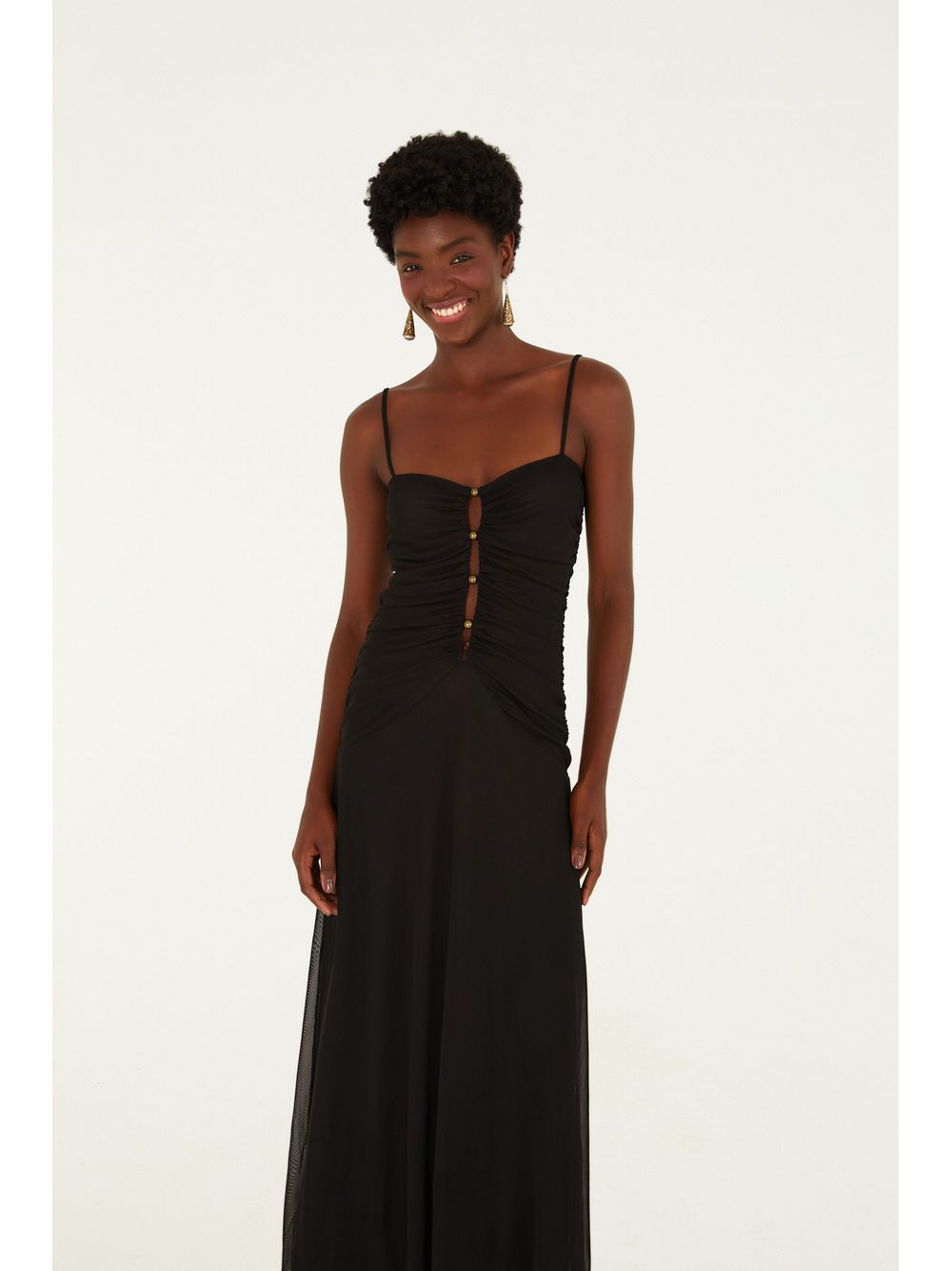 Farm — Vestido Tule Alcinha