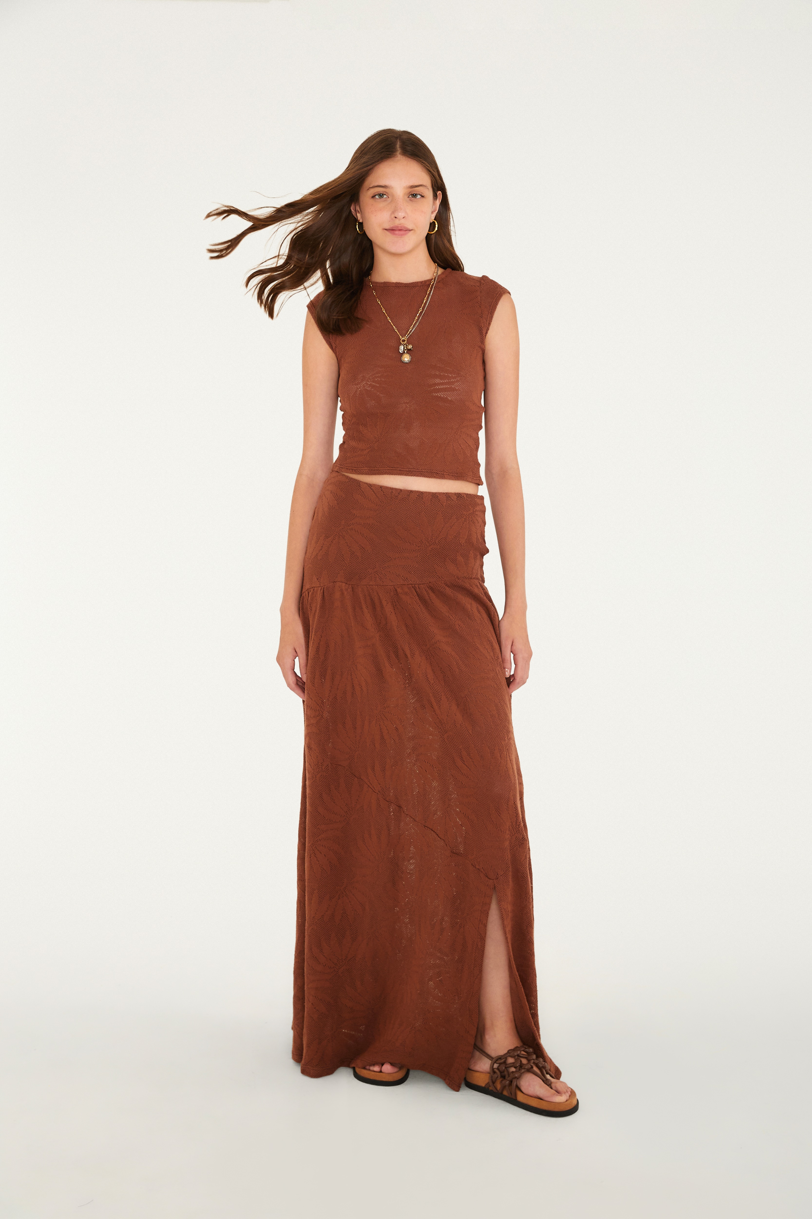Saia Midi Tricot