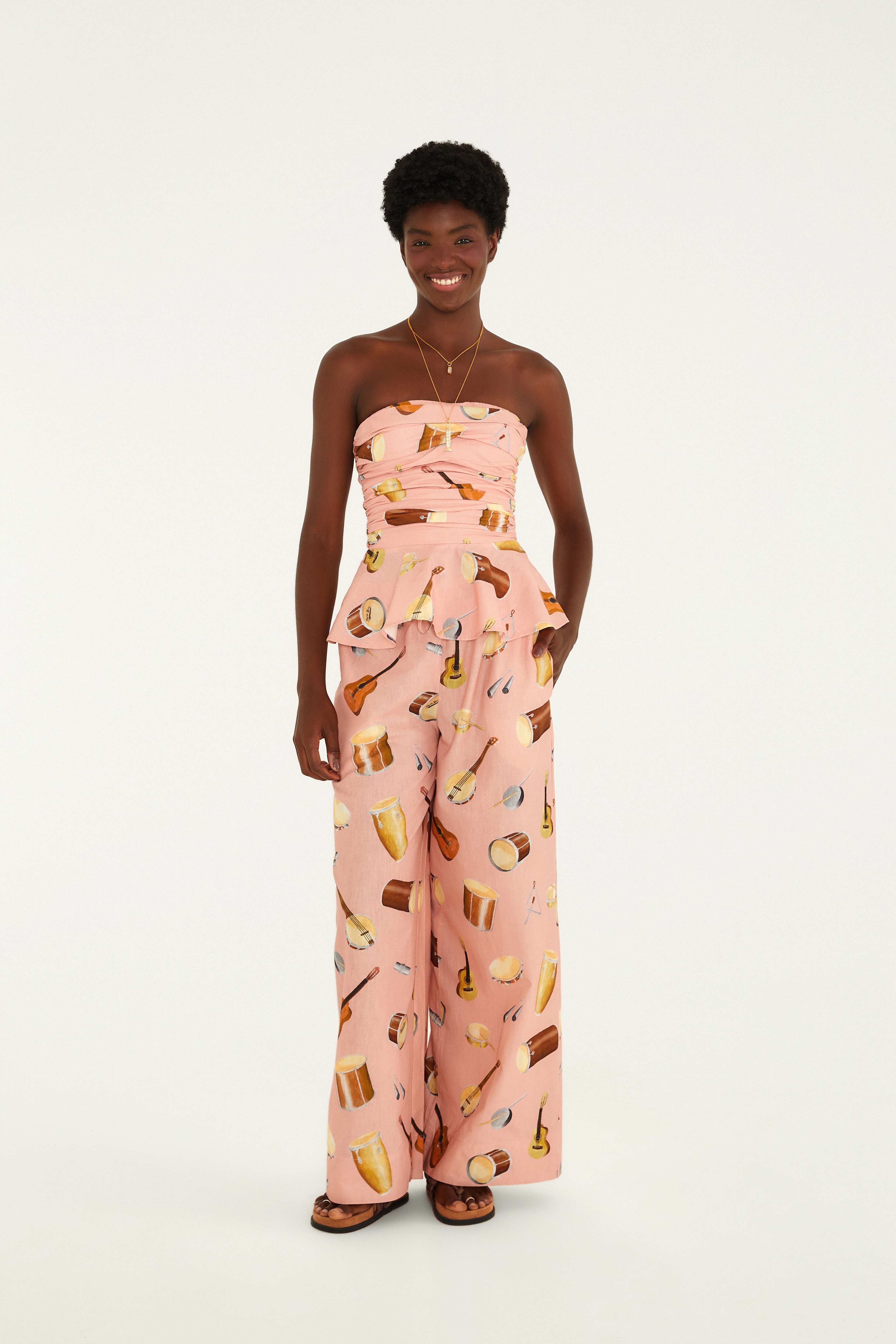 Calça Estampada Som Do Rio