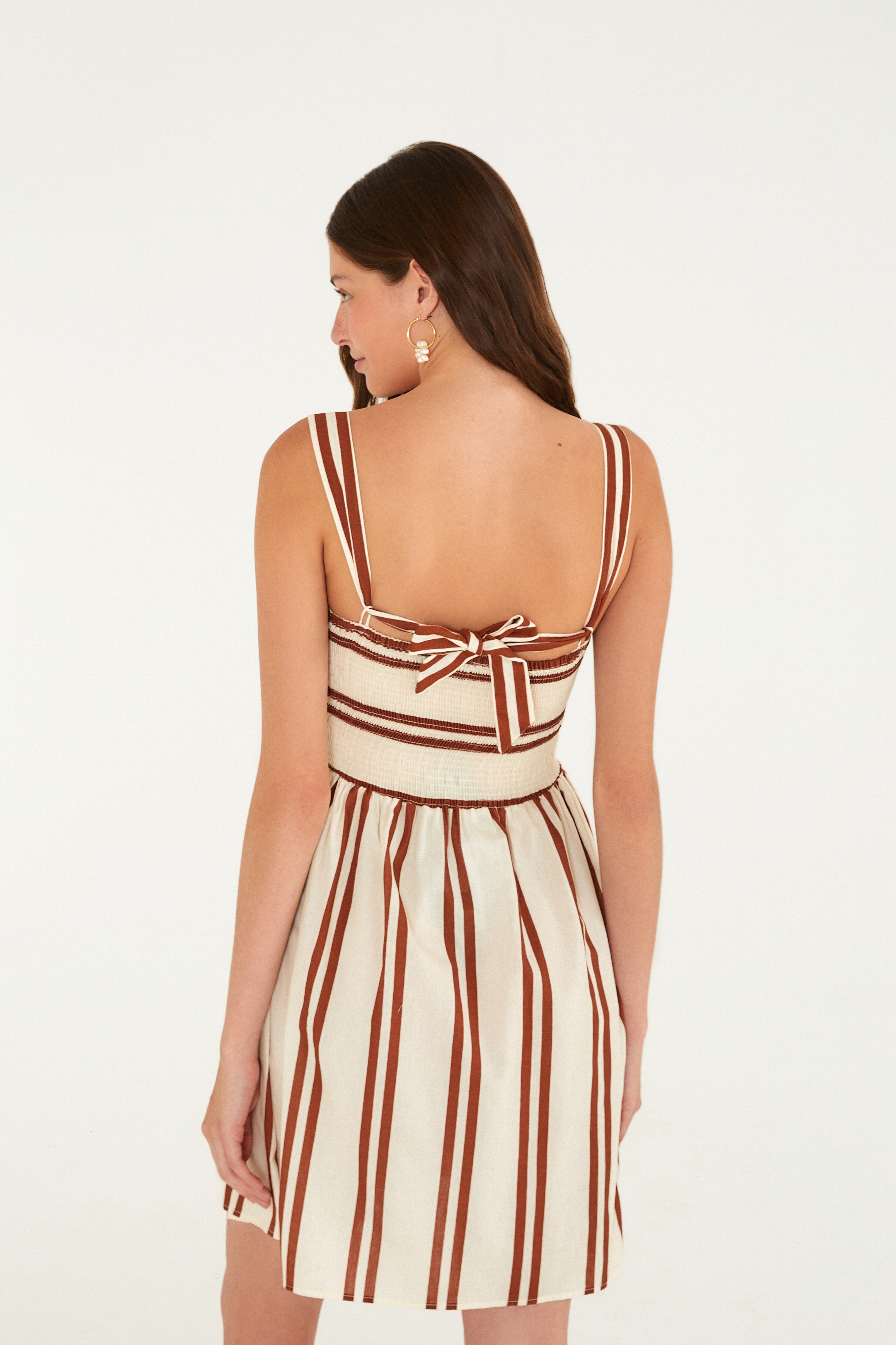 Vestido Curto Estampado Peixe Copa