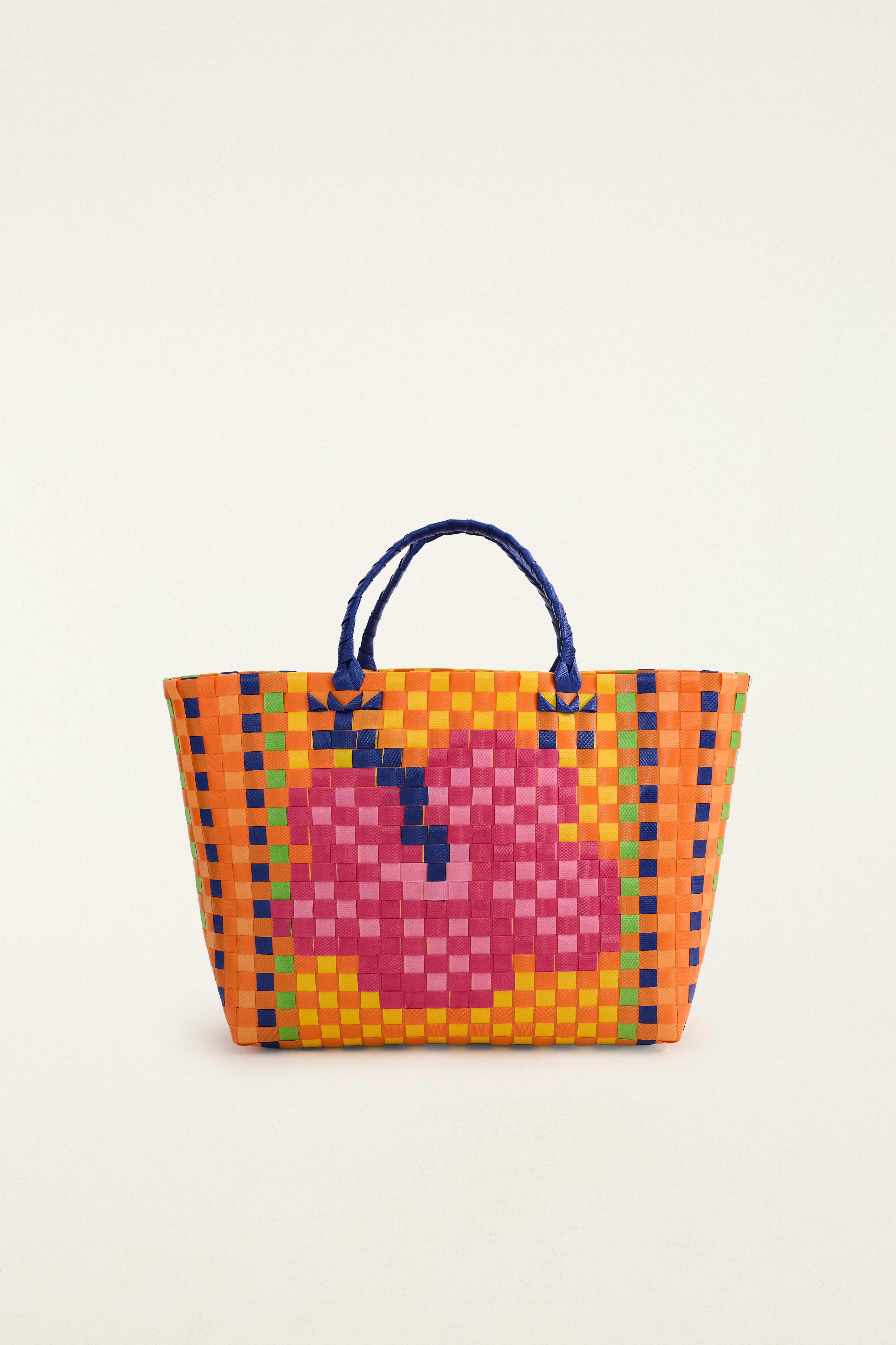 Tote Artesanal Flor Praia Pequena
