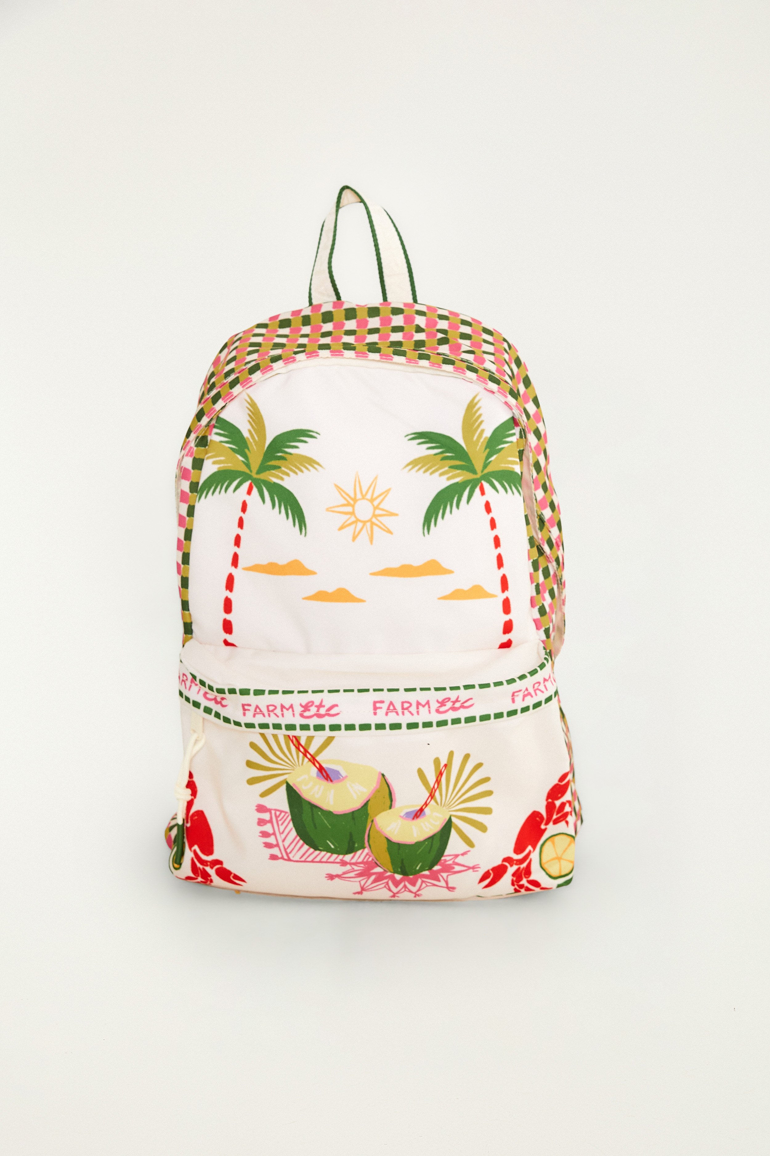 Mochila Xodó Lenço Comida De Praia