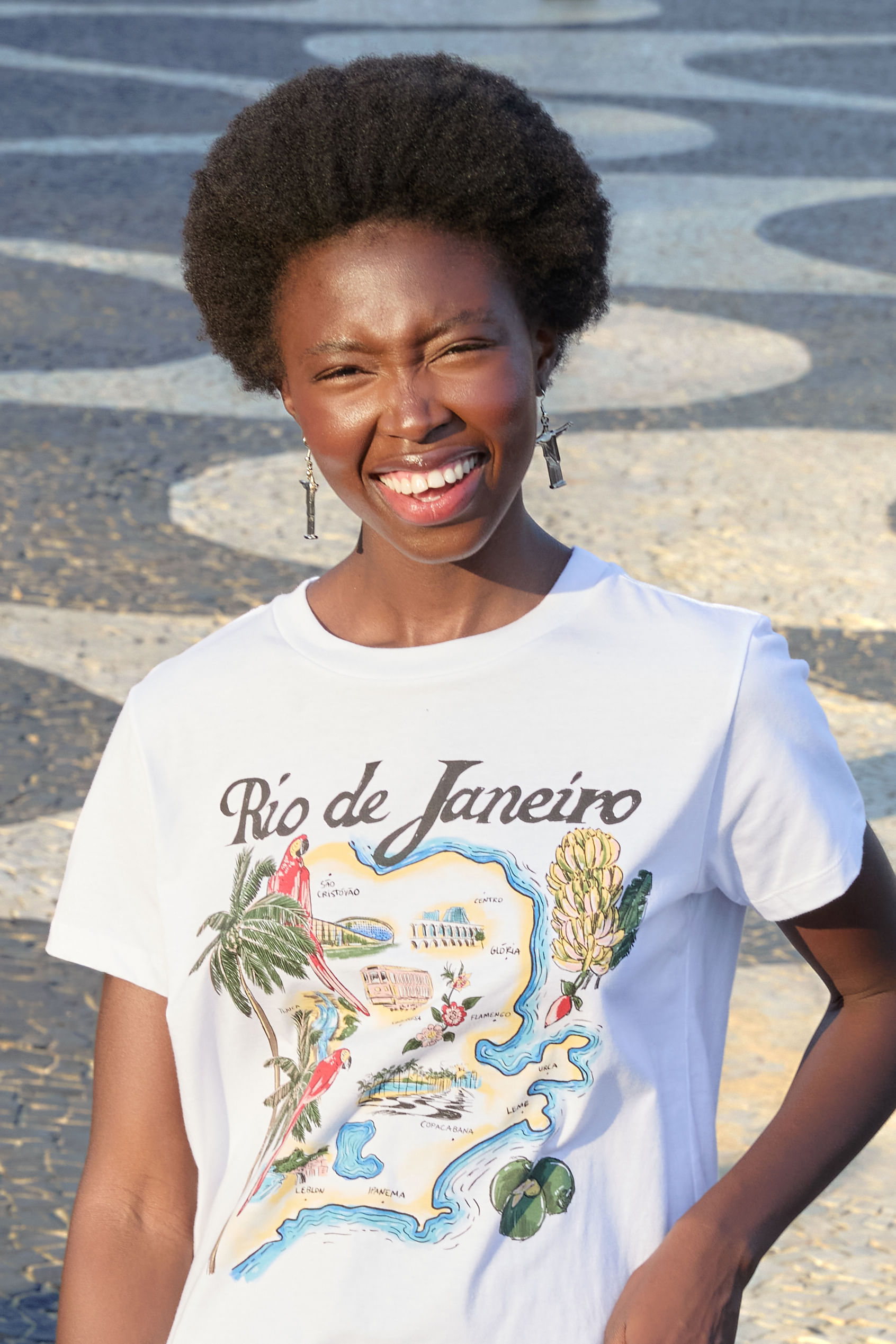 T-Shirt Fit Mapa Farm Rio Off White