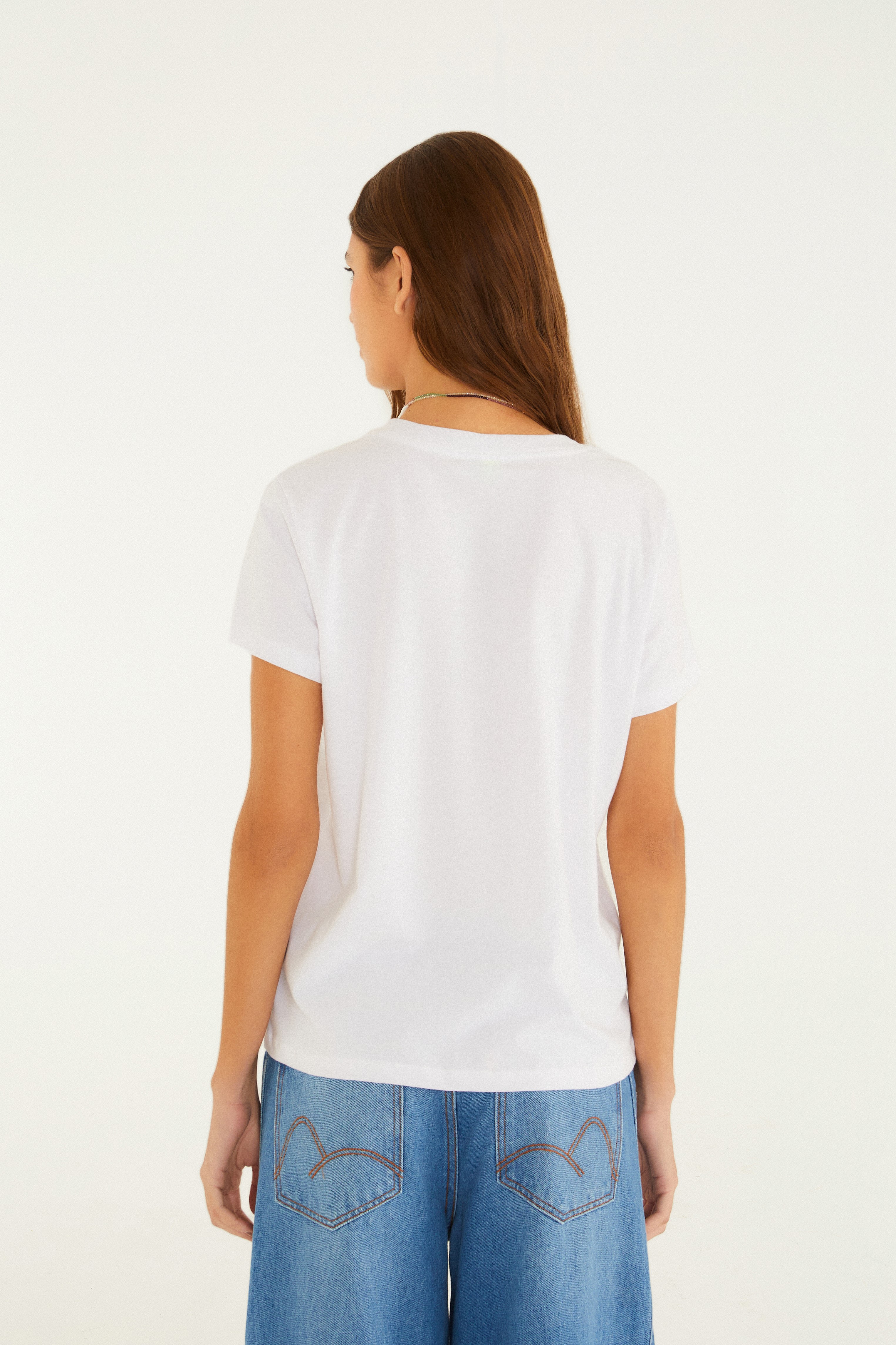 T-Shirt Fit Mapa Farm Rio Off White