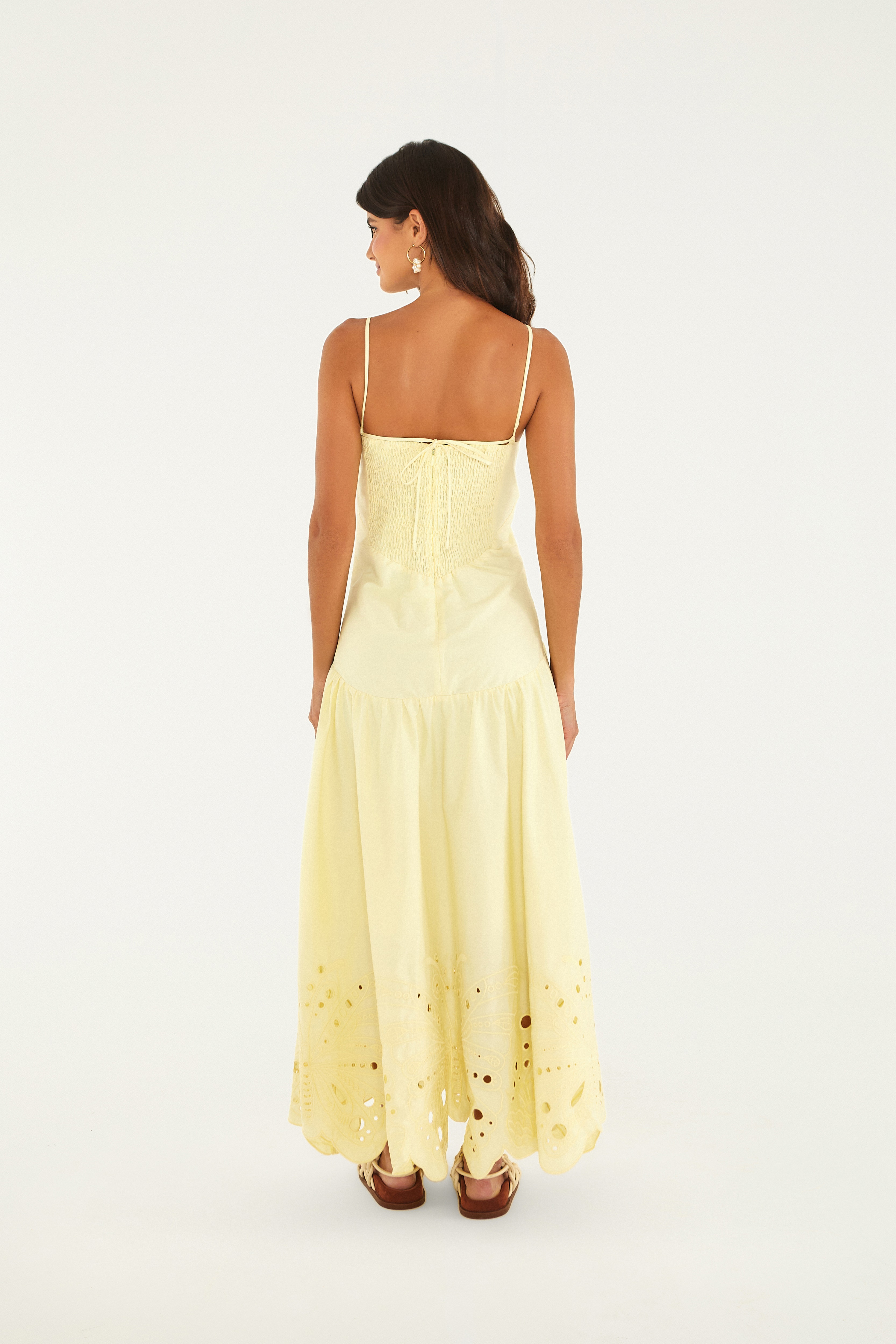 Vestido Richelieu Asa De Borboleta
