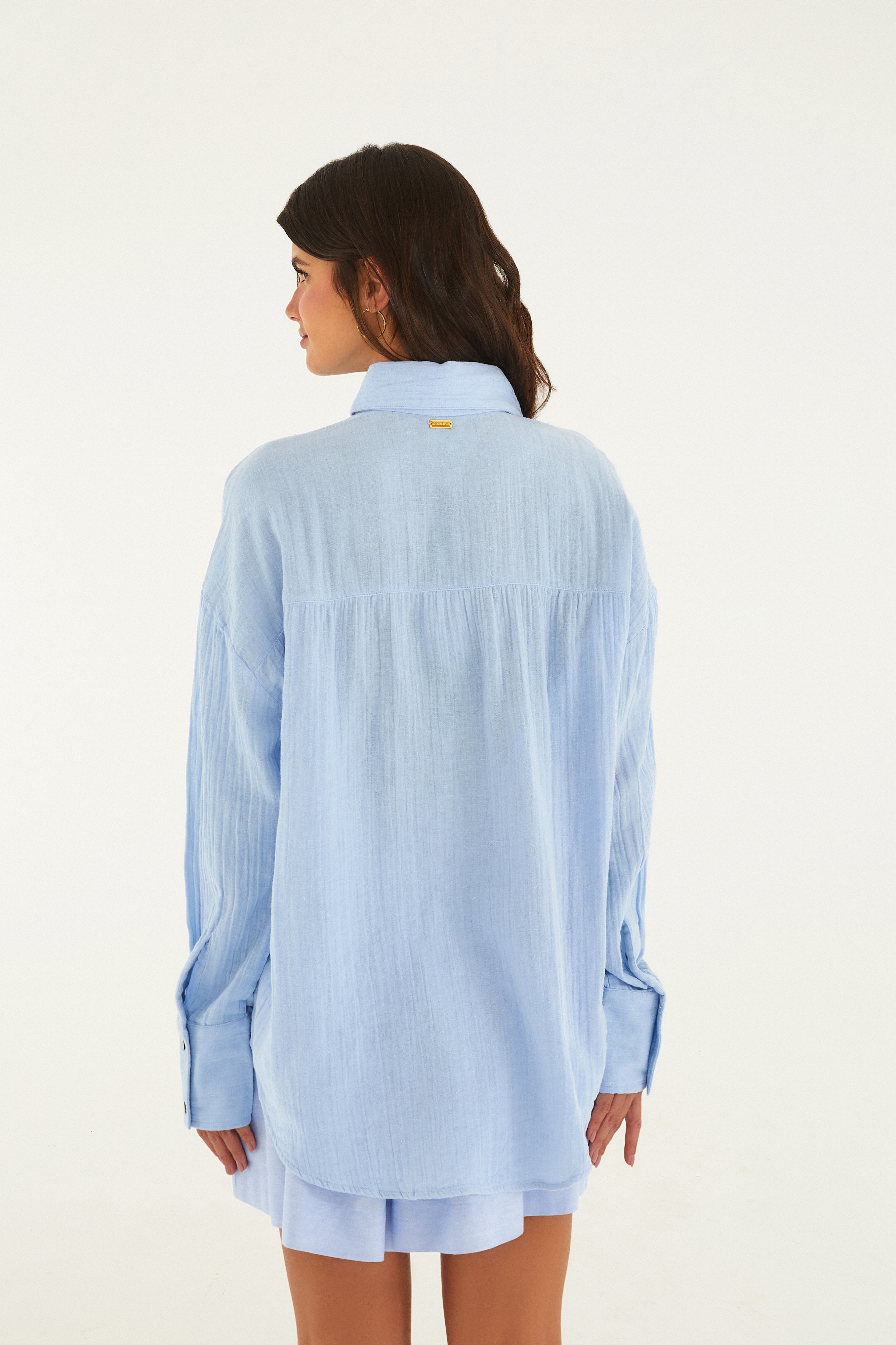 Camisa Crinkle