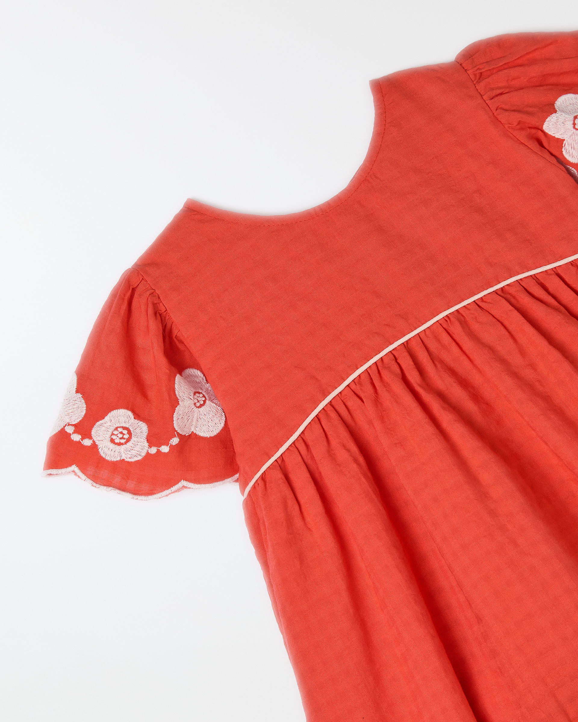 Vestido Bebe Bordado Floremar