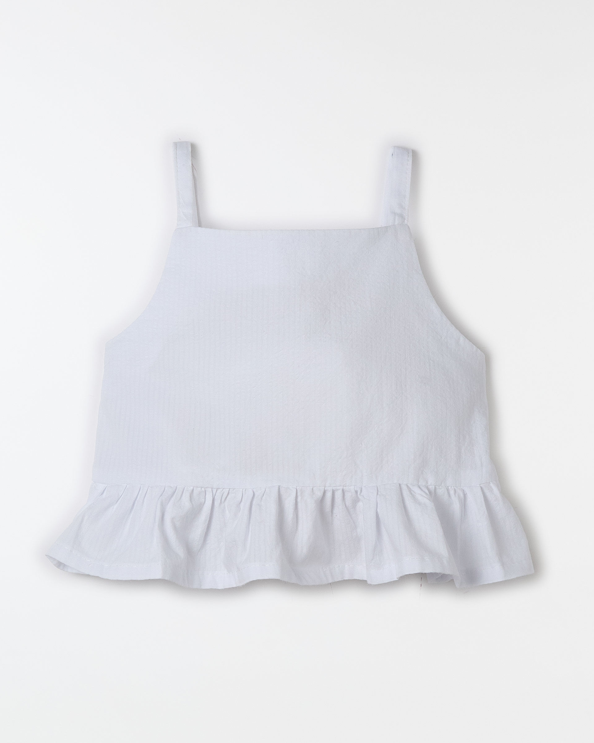 Top Liso Babado