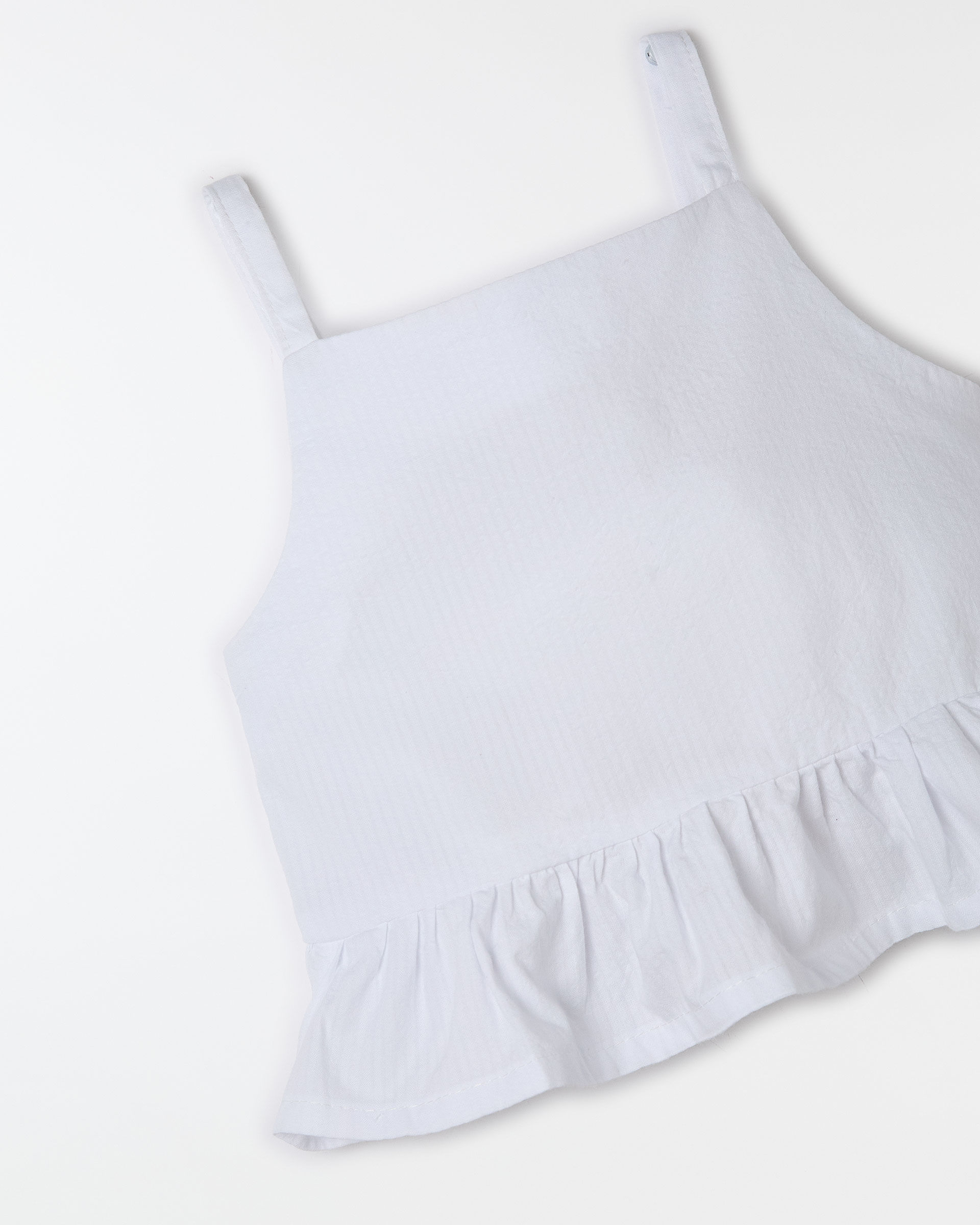 Top Liso Babado