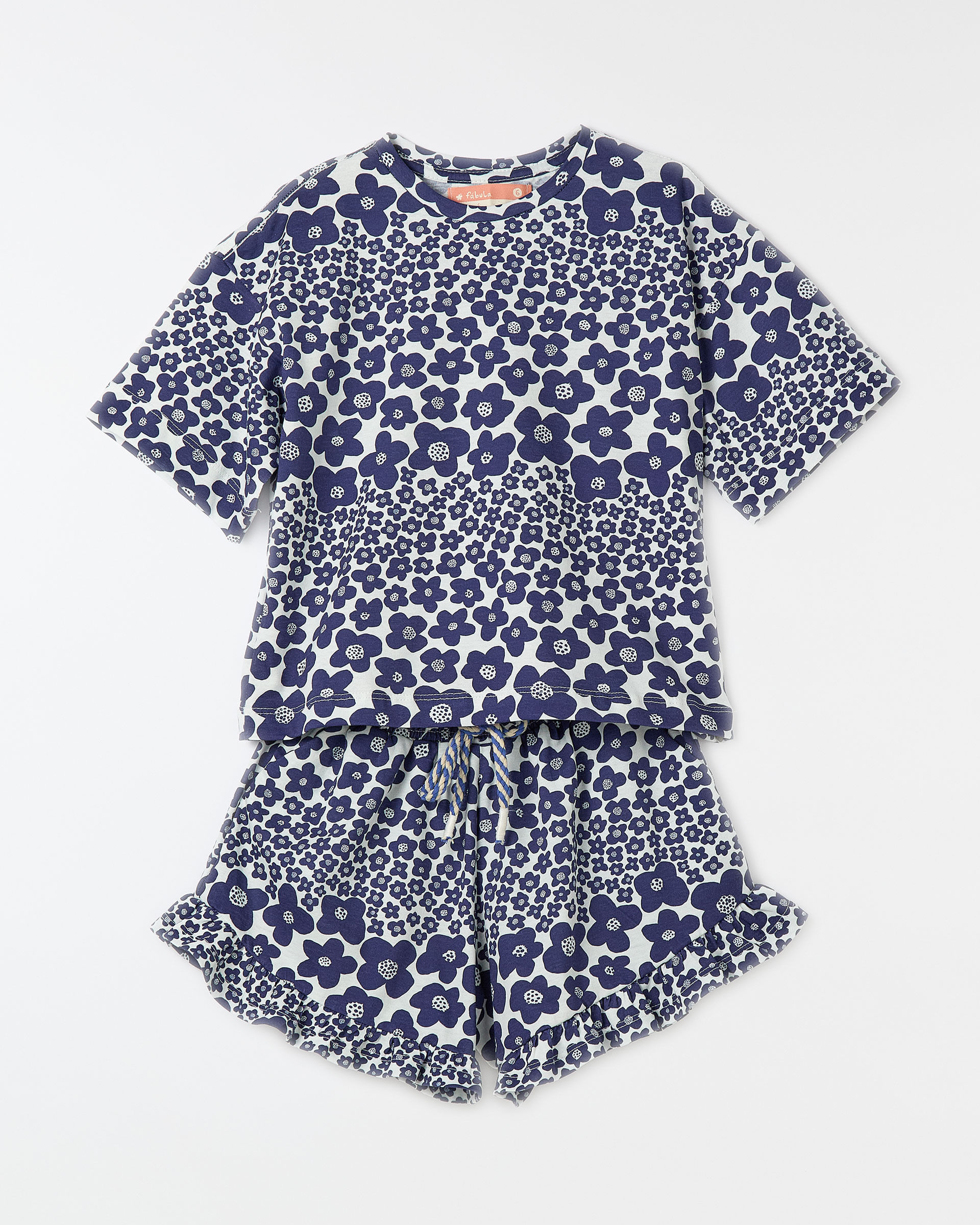 Conjunto Malha Flor Bela