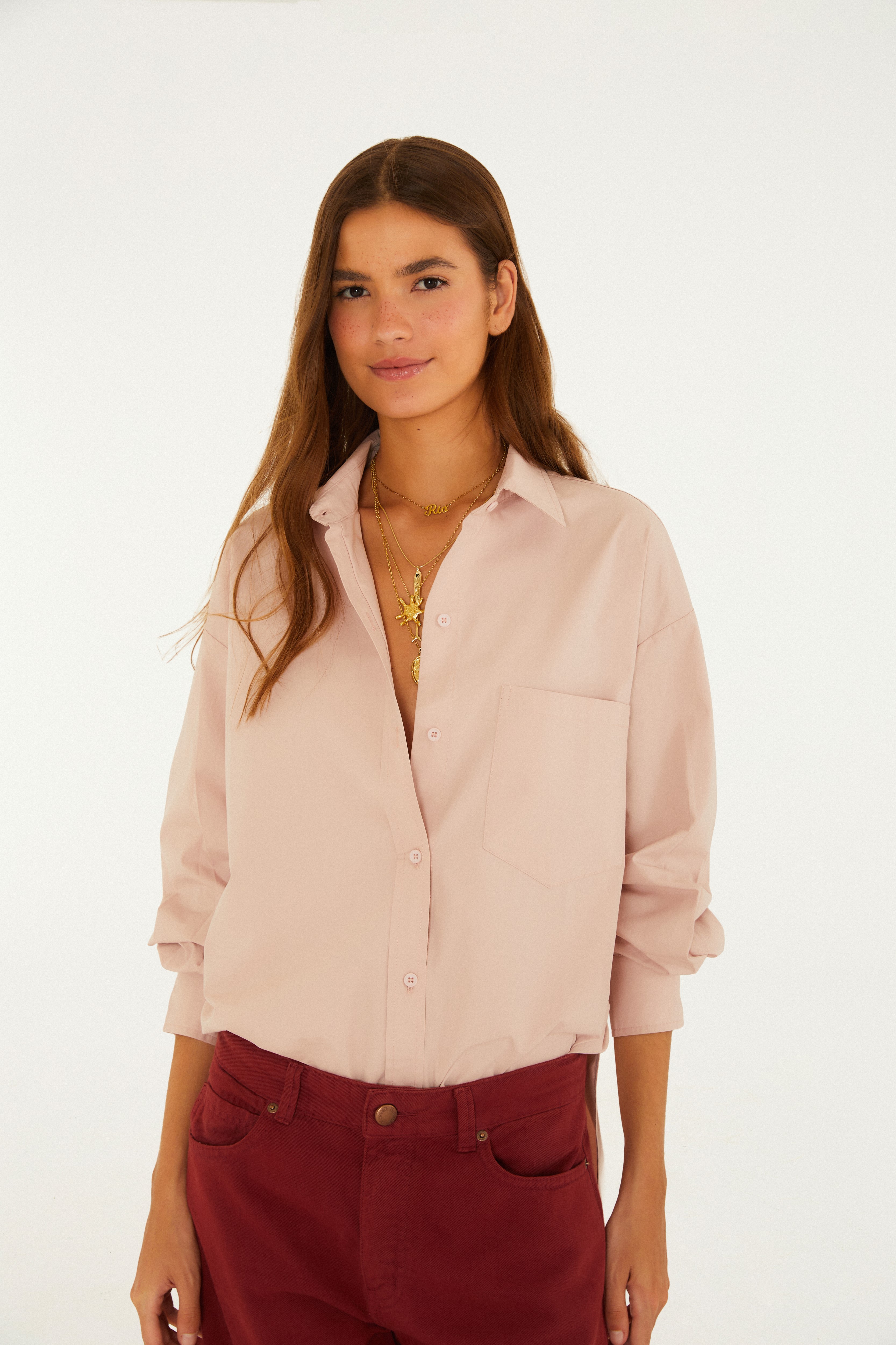 Camisa Over Bolso