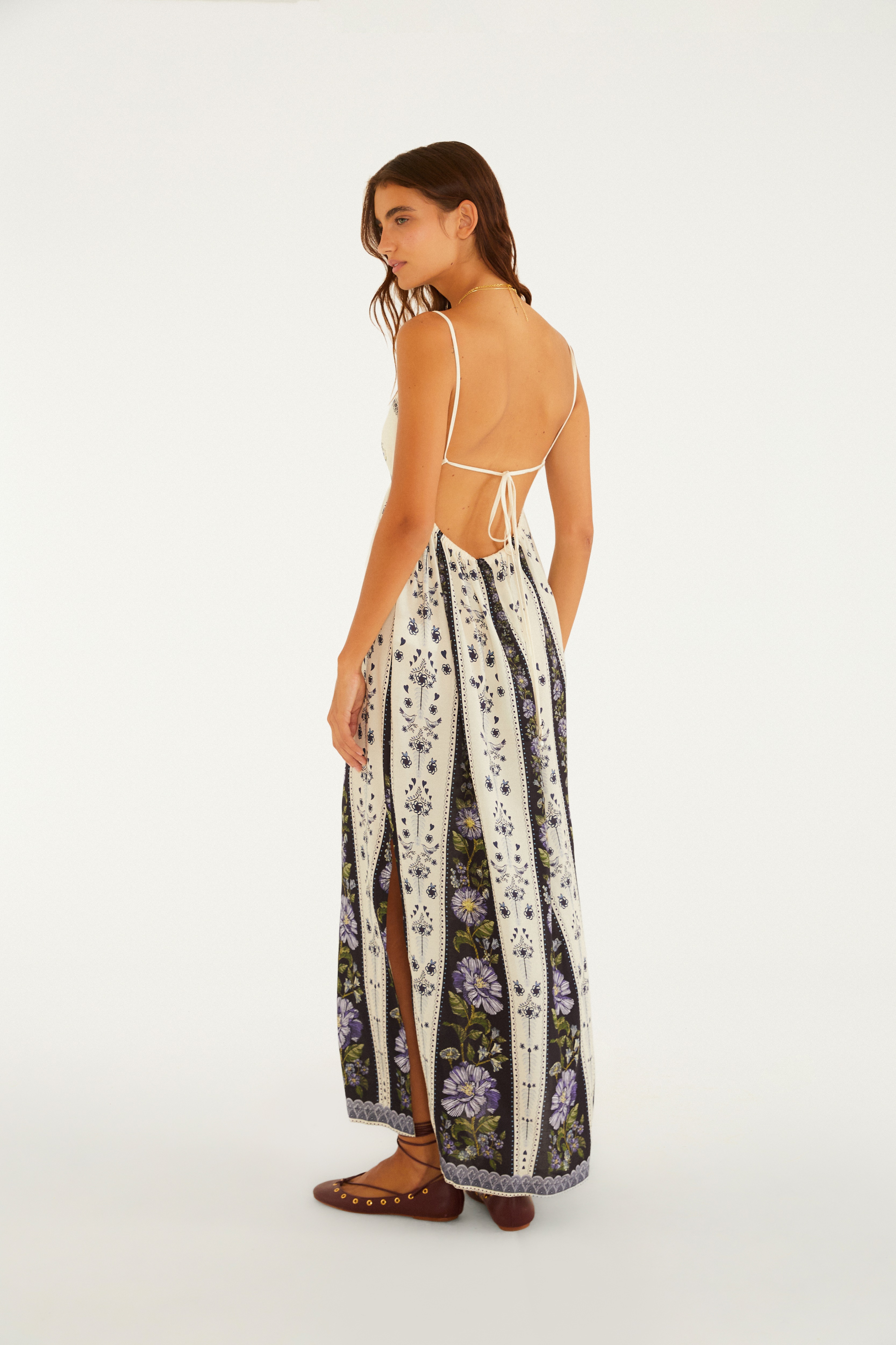 Vestido Cropped Estampado Alina