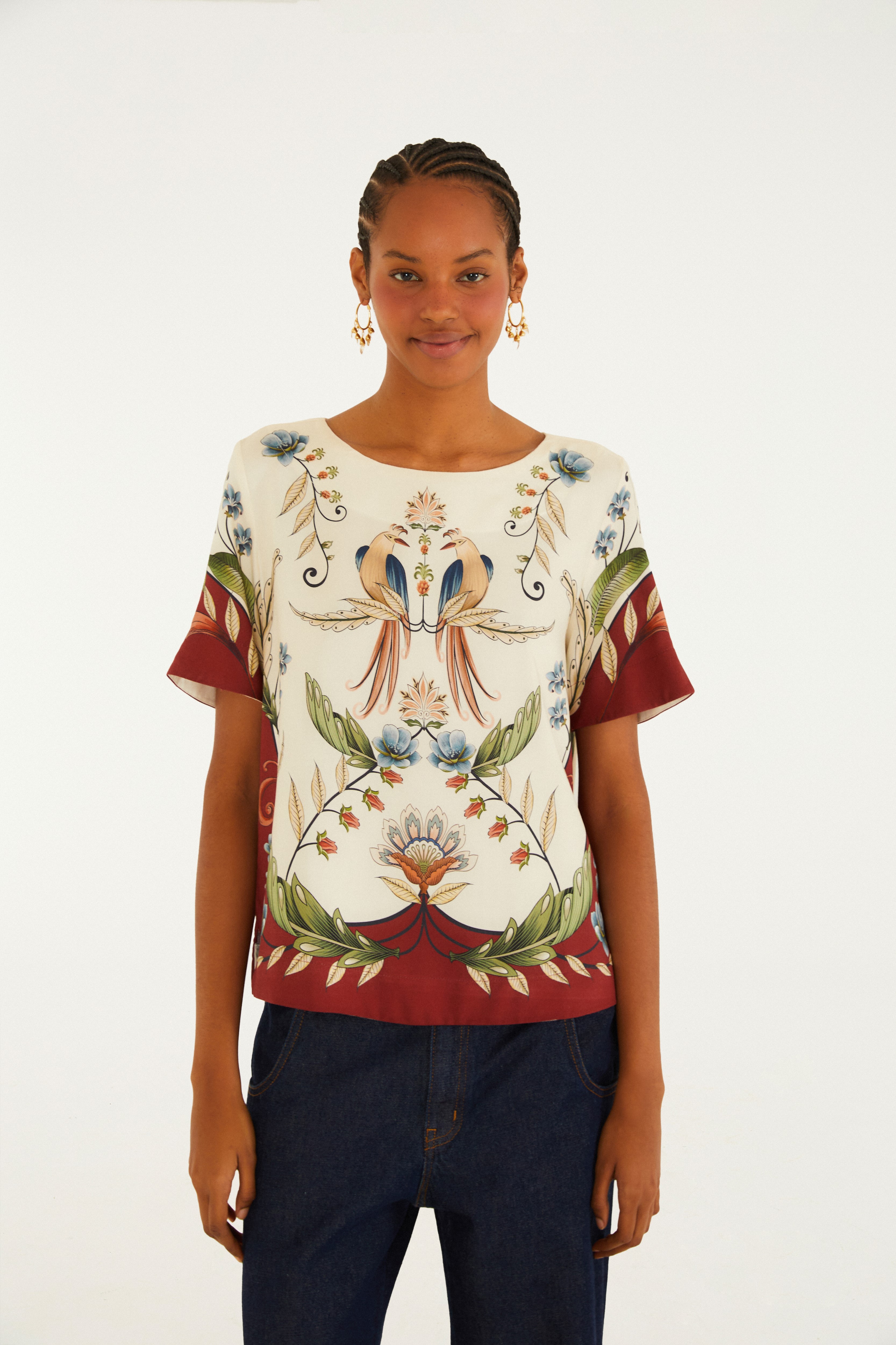 T-Shirt Estampada Milena