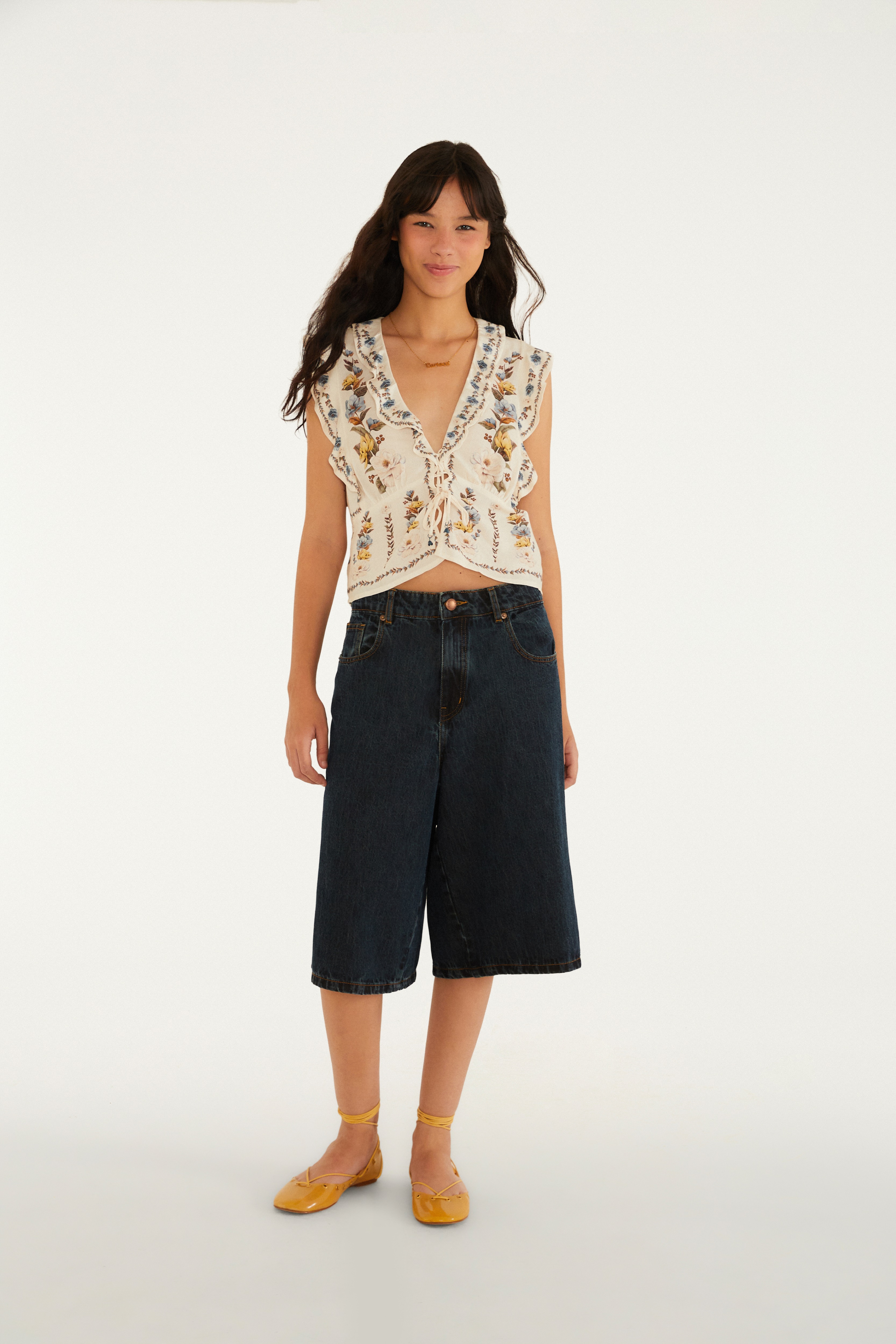Blusa Estampada Ana Clara