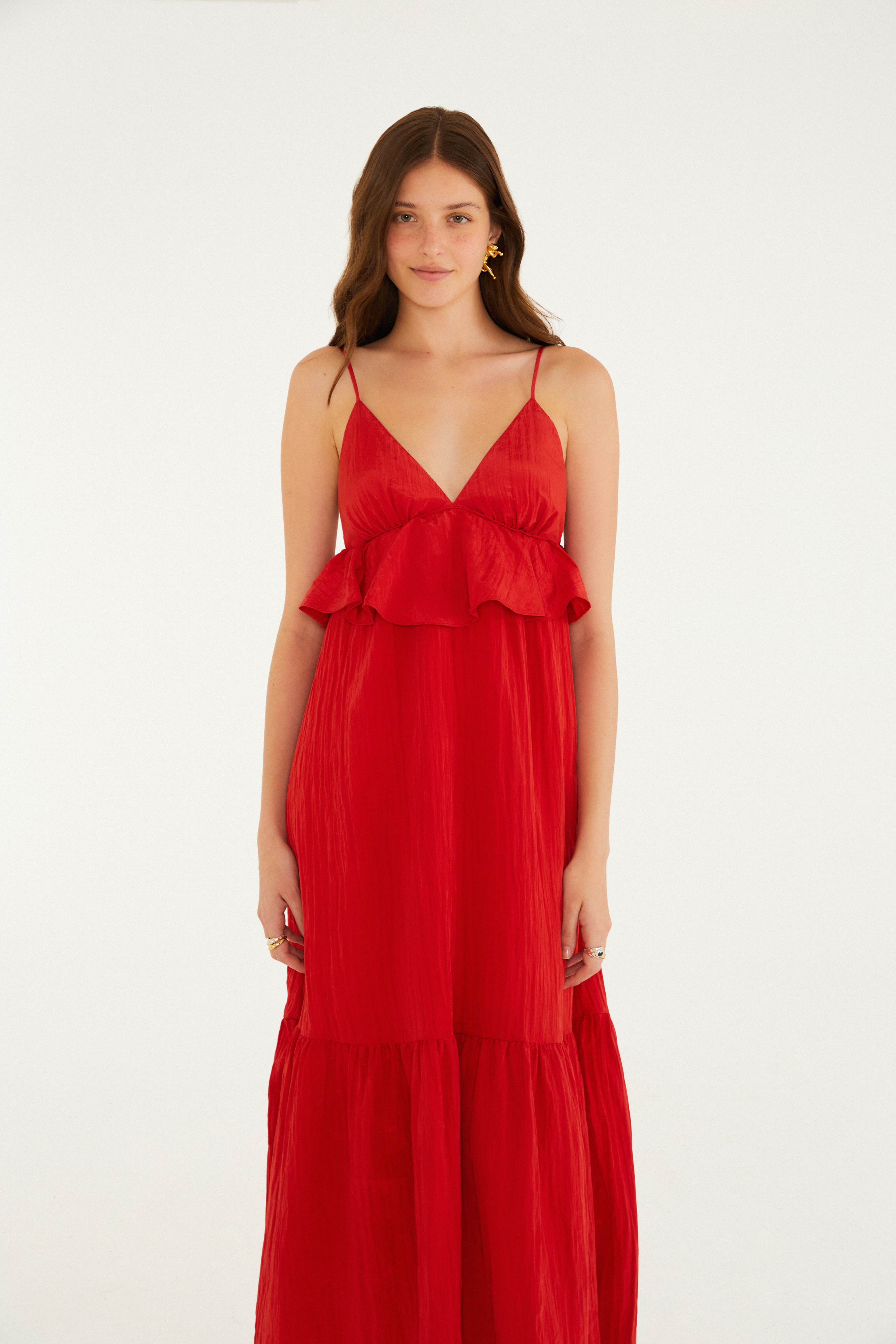Vestido Fluido Midi