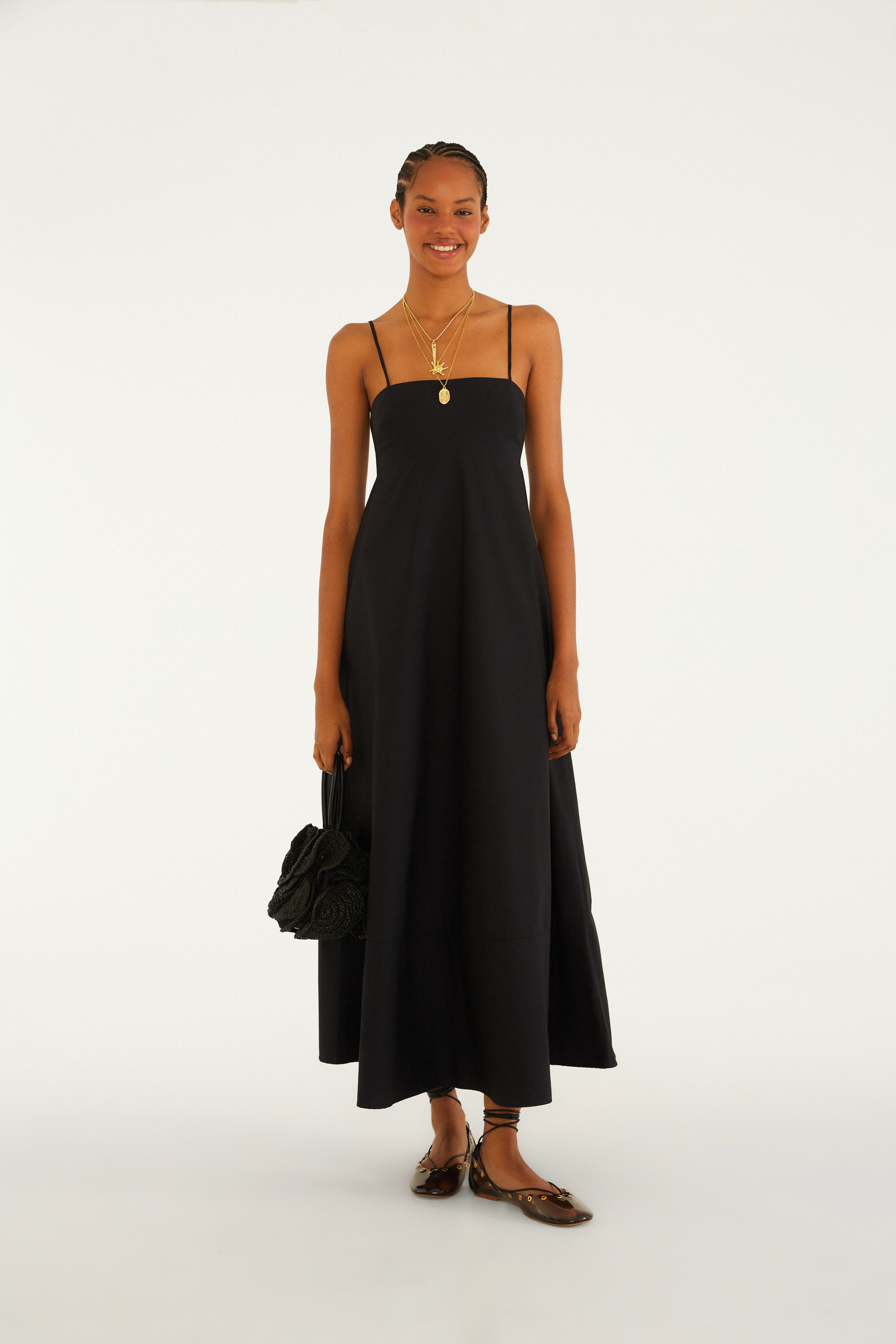 Vestido Volume Midi