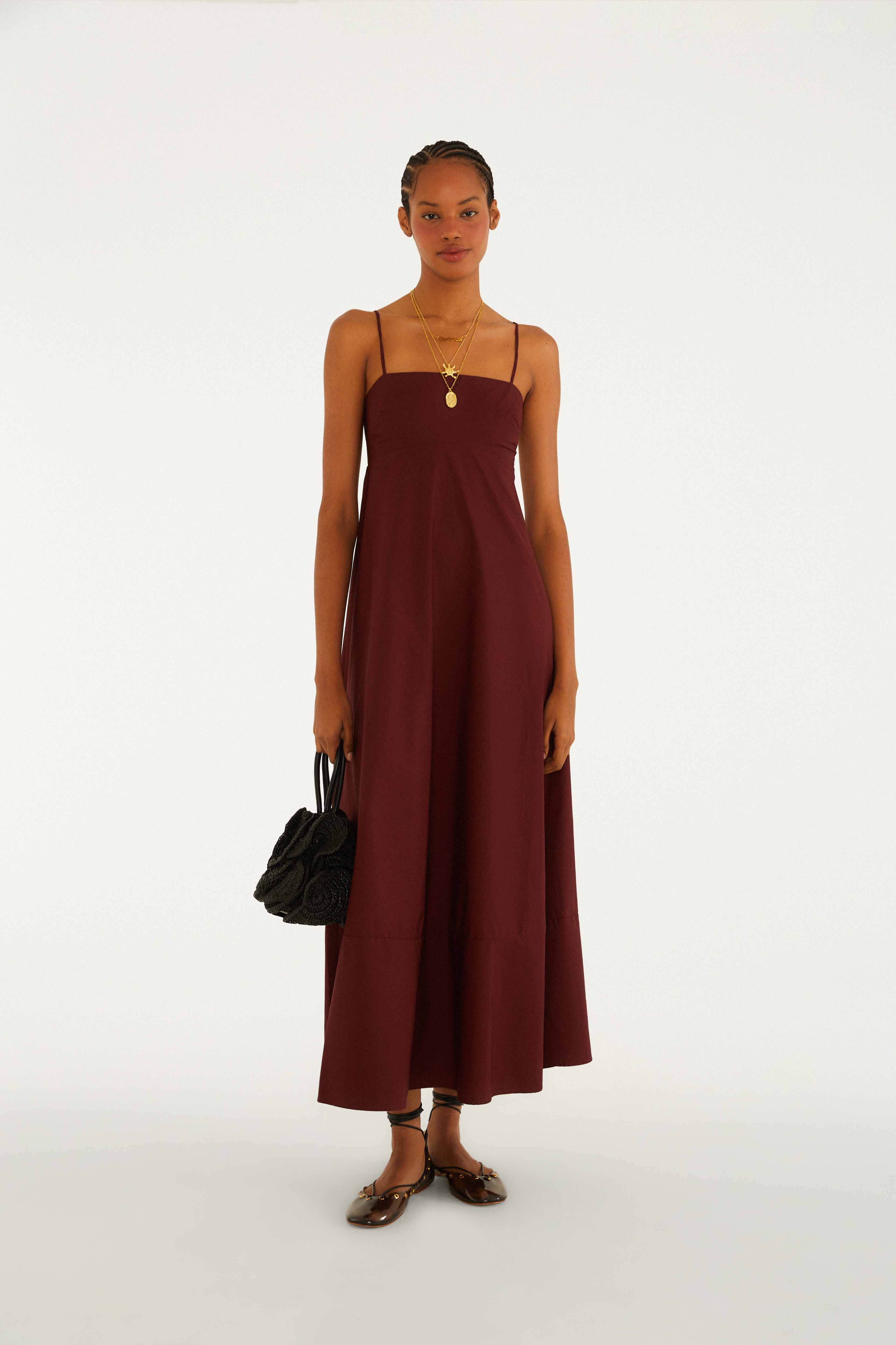 Vestido Volume Midi